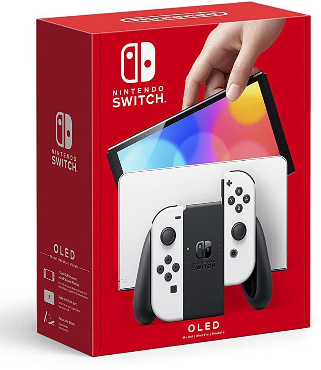 Nintendo Switch OLED (White) - GameBeatz