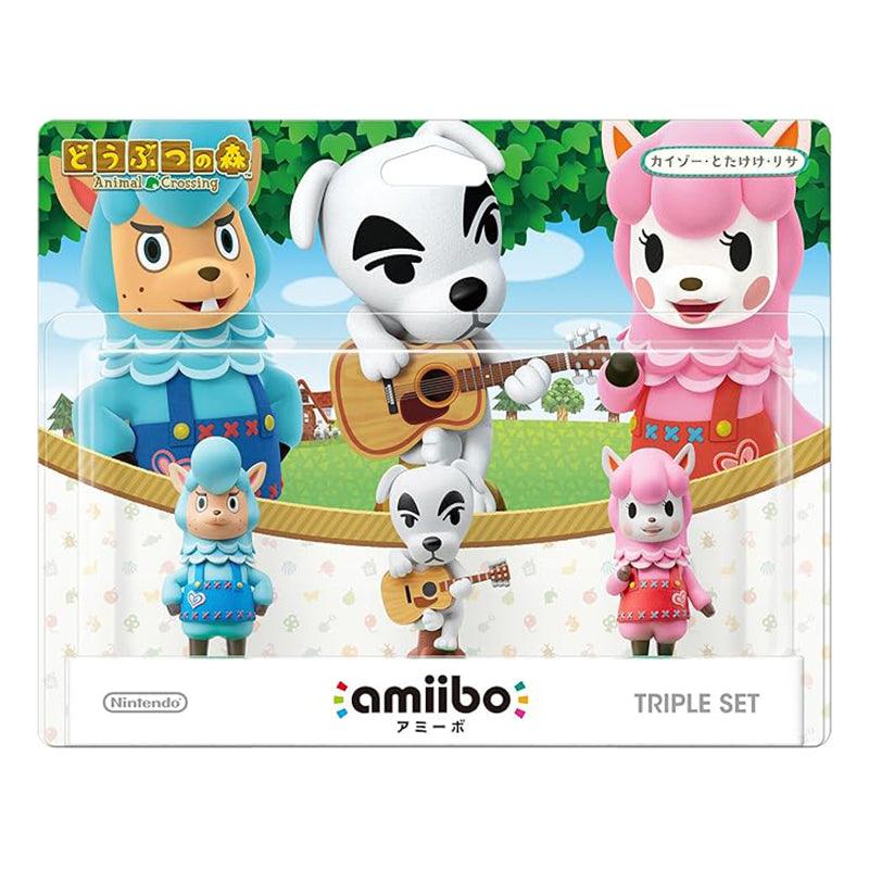 Amiibo Animal Crossing: Triple Set - Totakeke / Risa / Kaizo - GameBeatz
