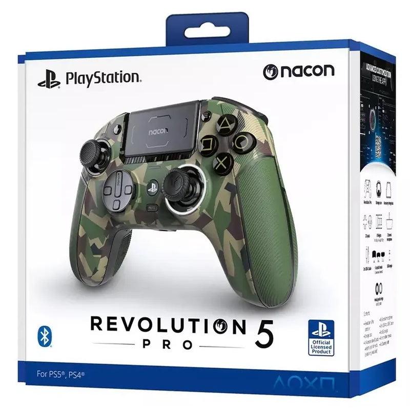 NACON Revolution 5 Pro Controller (Forest) for PS5, PS4, and PC - GameBeatz