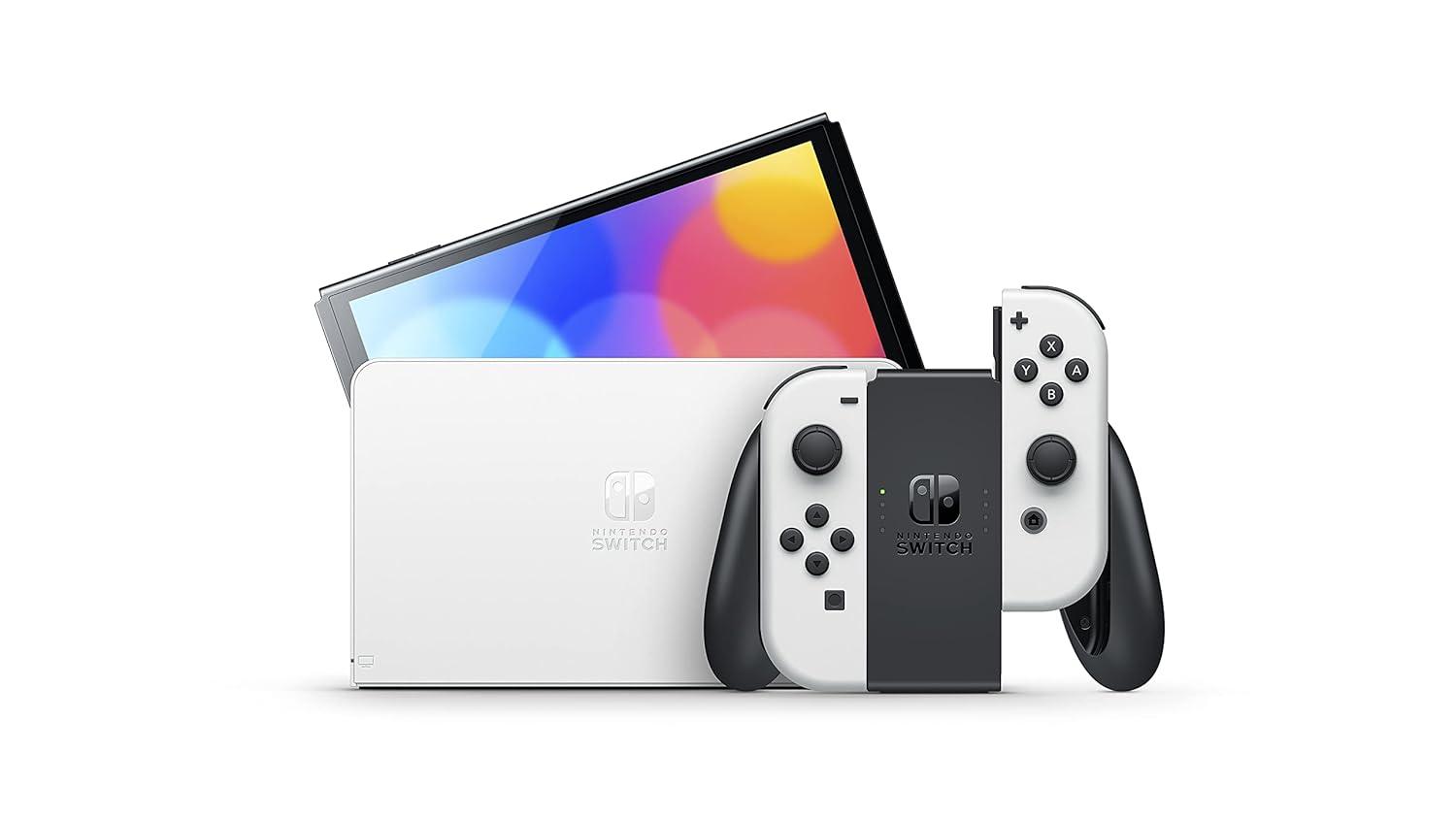 Nintendo Switch OLED (White) - GameBeatz
