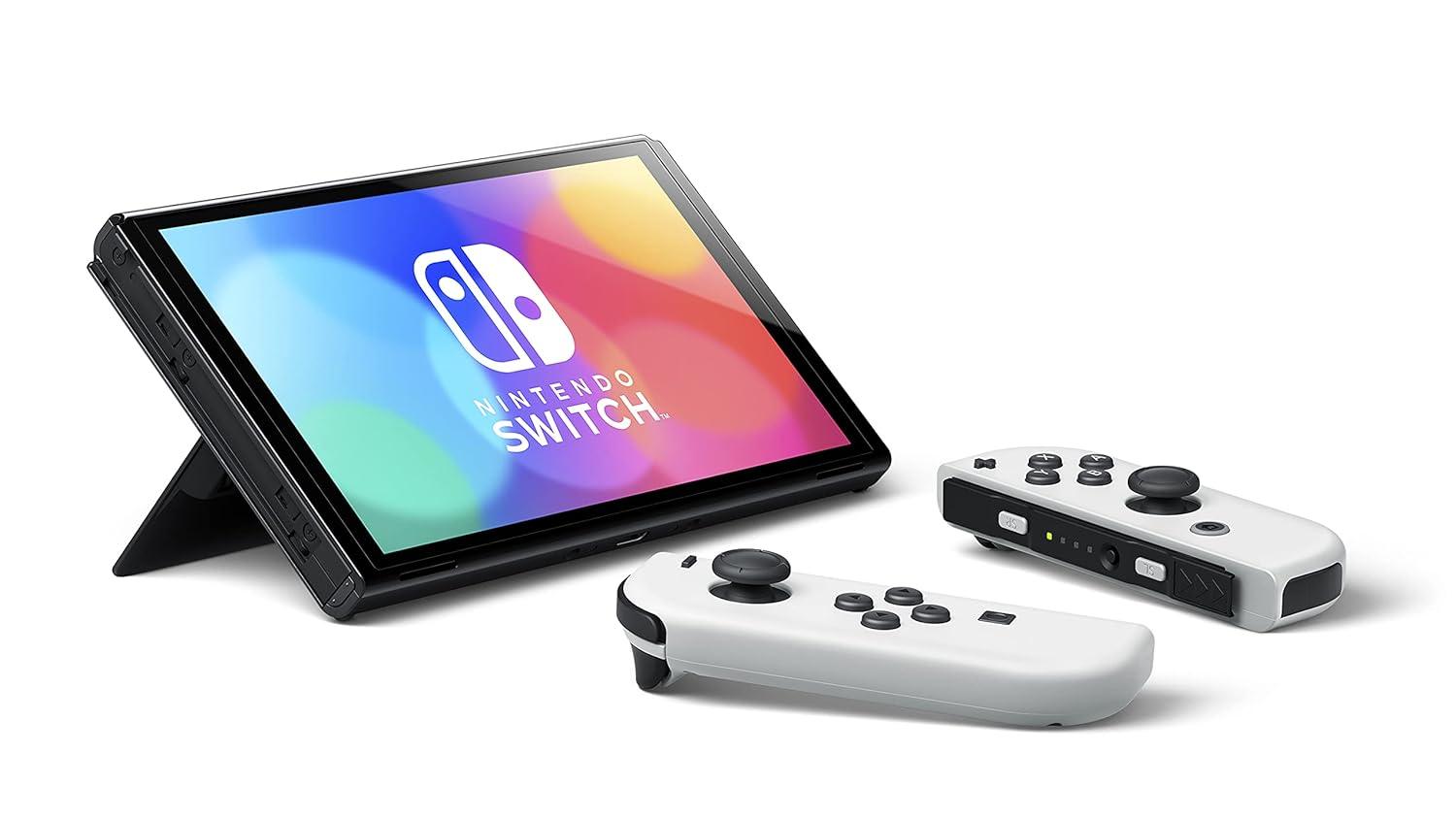 Nintendo Switch OLED (White) - GameBeatz