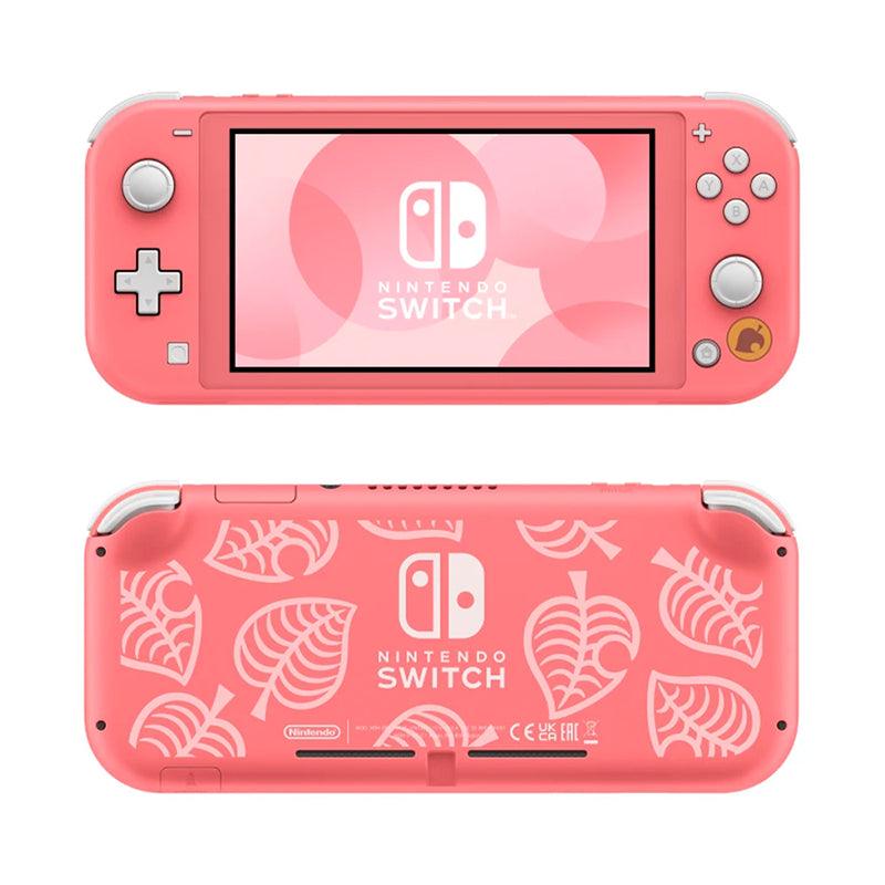 Nintendo Switch Lite Console (Animal Crossing: New Horizons Special Edition – Pink) - GameBeatz