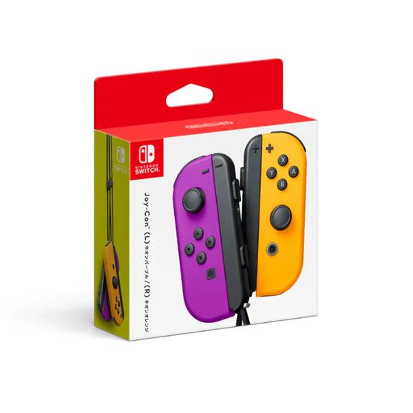 Nintendo Switch Joy-Con Controller (Neon Purple + Neon Orange) - GameBeatz
