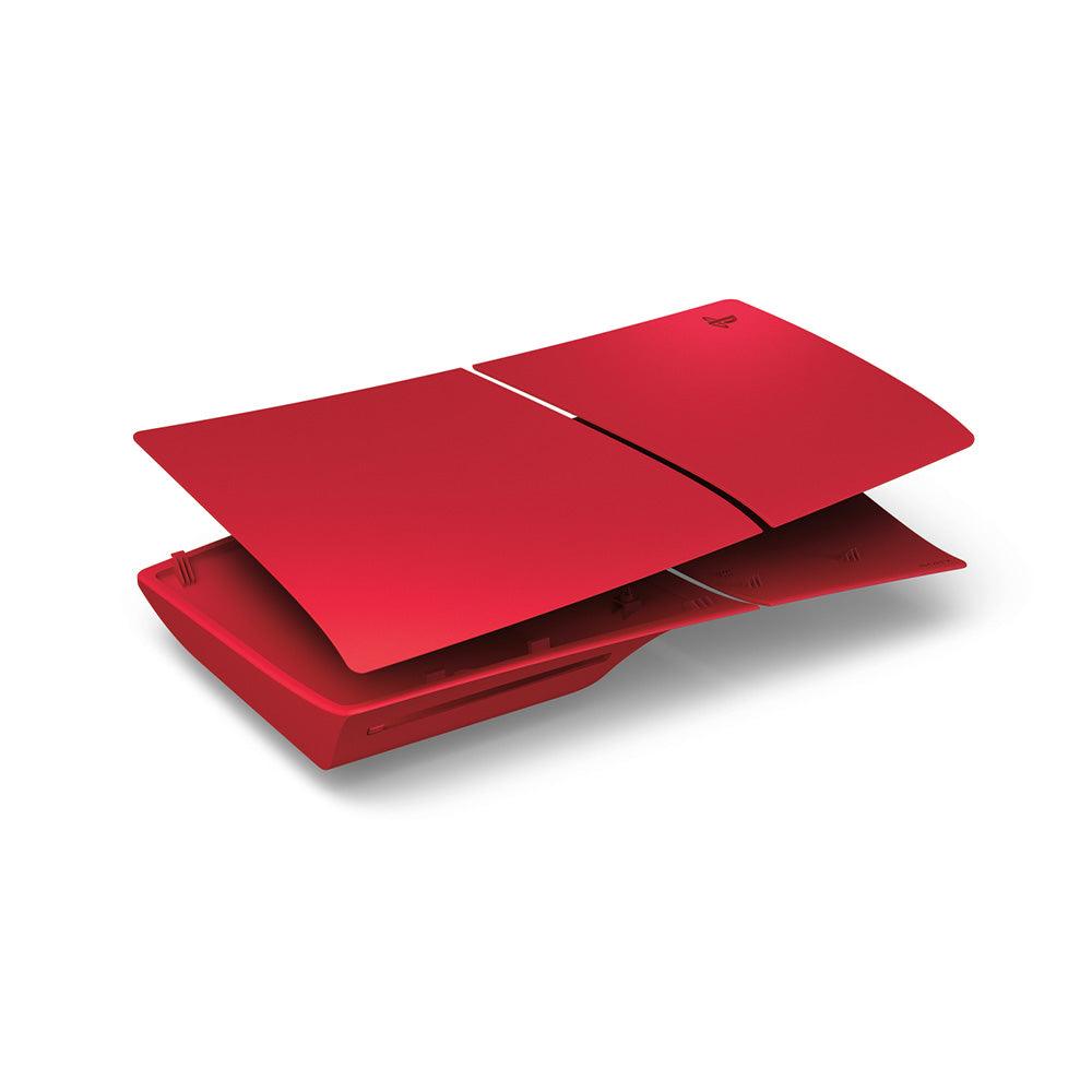PlayStation 5 Slim Console Cover (Volcanic Red) - GameBeatz