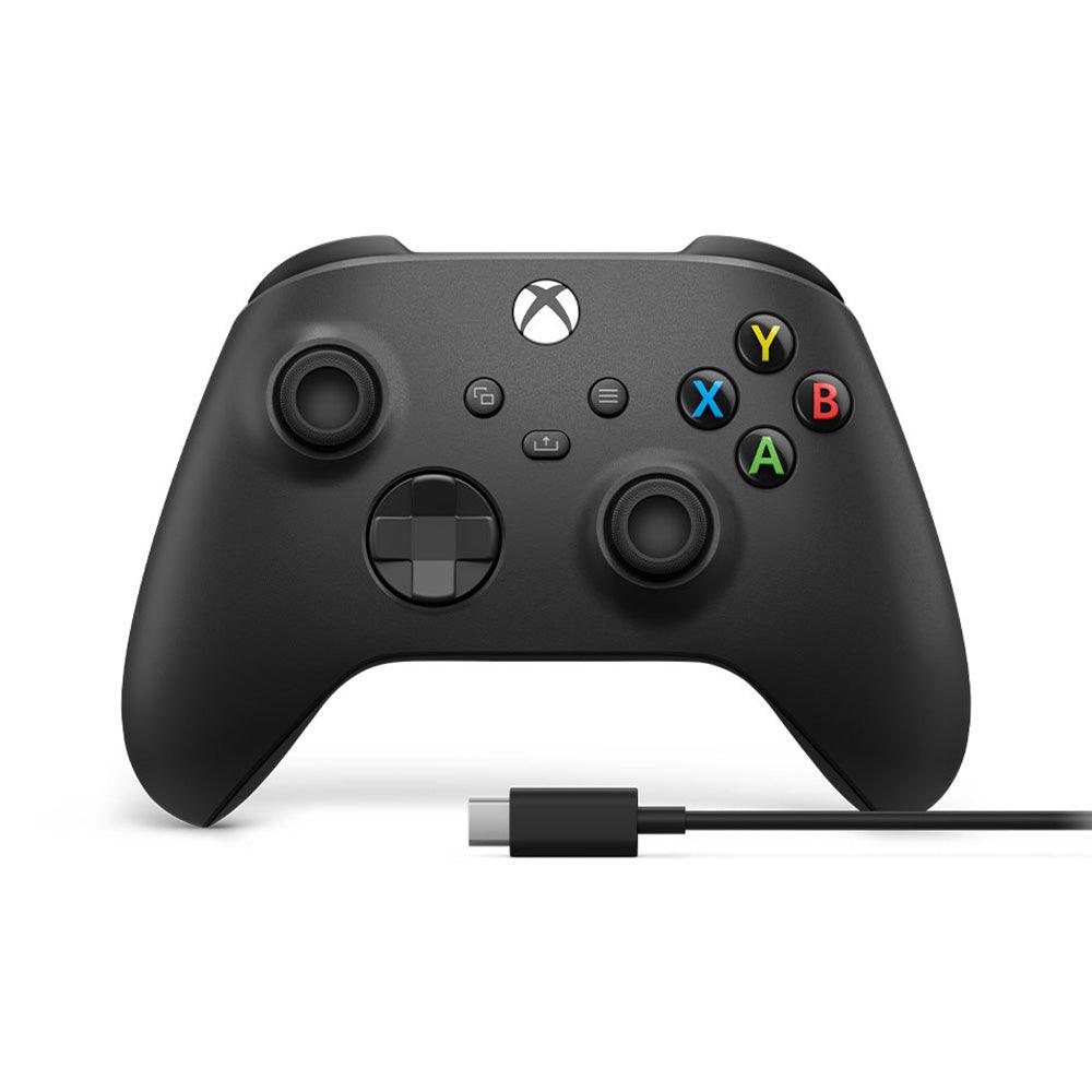 Xbox Wireless Controller (Matte Black - Carbon Black) with USB-C Cable - GameBeatz