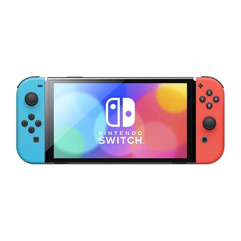 Nintendo Switch OLED(Neon Red & Neon Blue) - GameBeatz