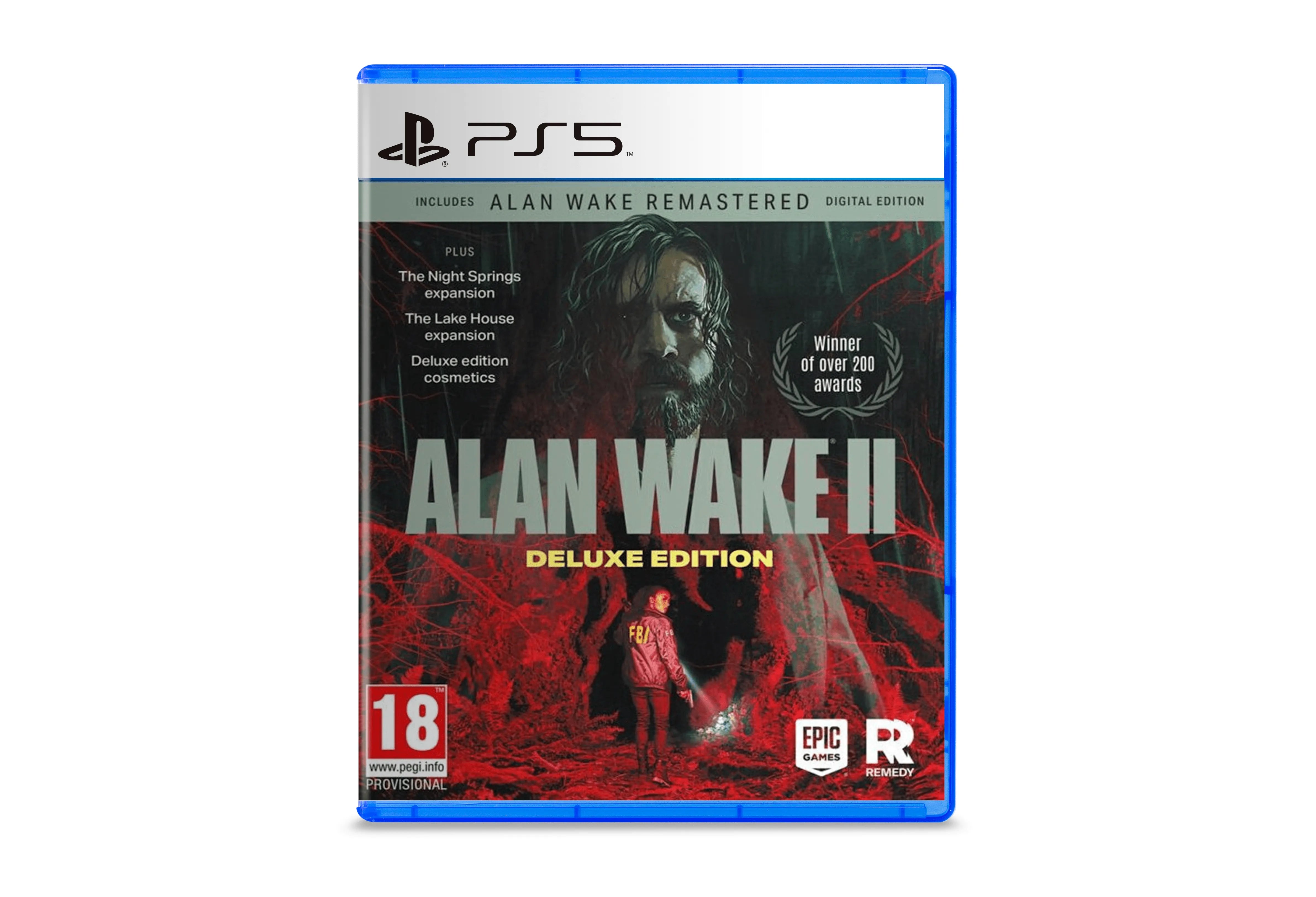 Alan Wake 2 game playstation 5 Adventure cover