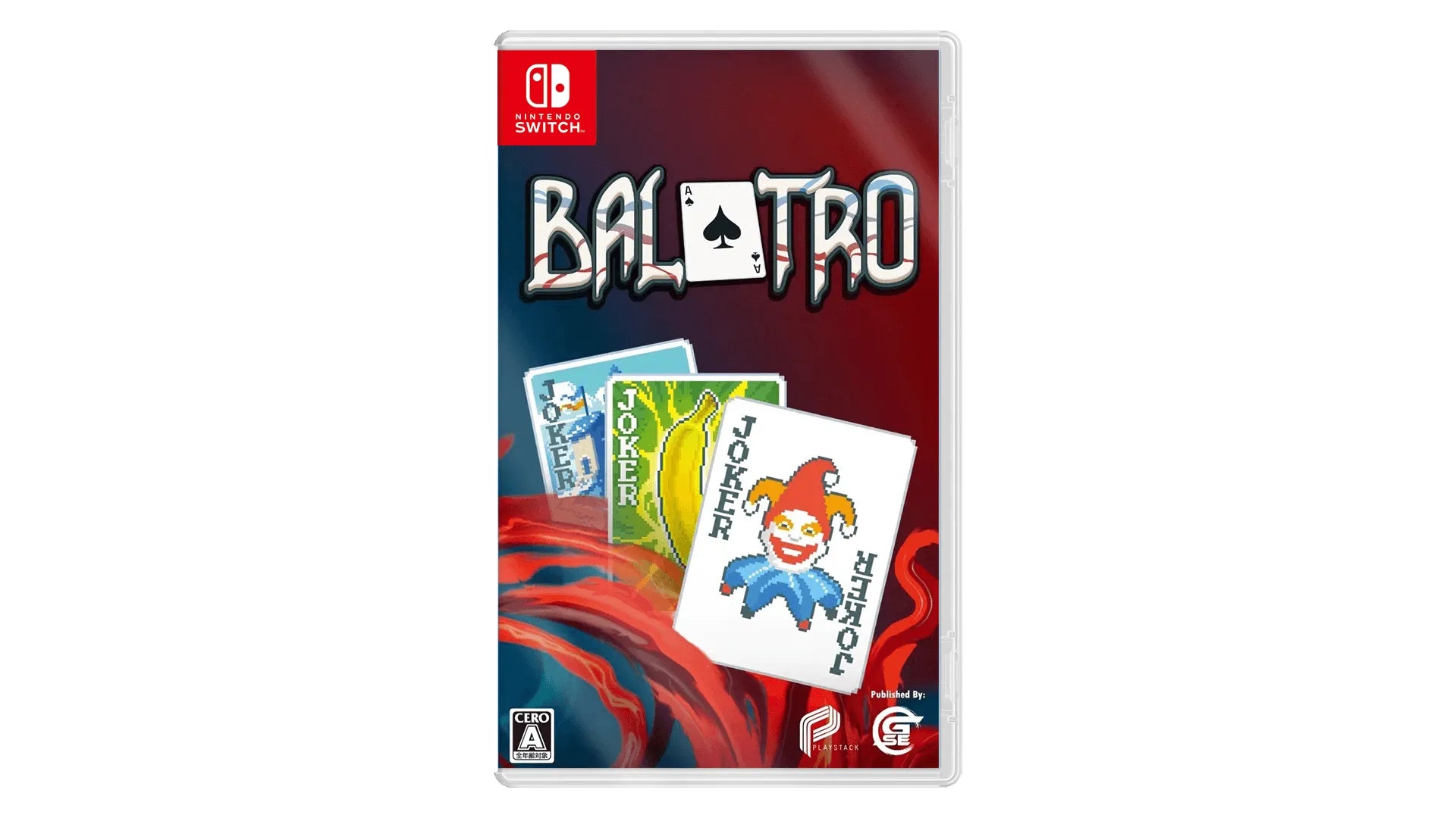 Balatro Nintendo switch game Tabletop cover
