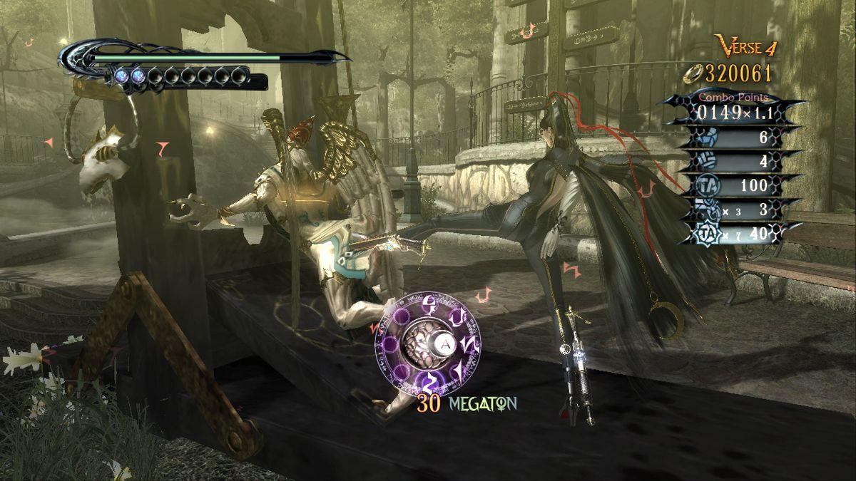 Bayonetta Nintendo switch game Action images