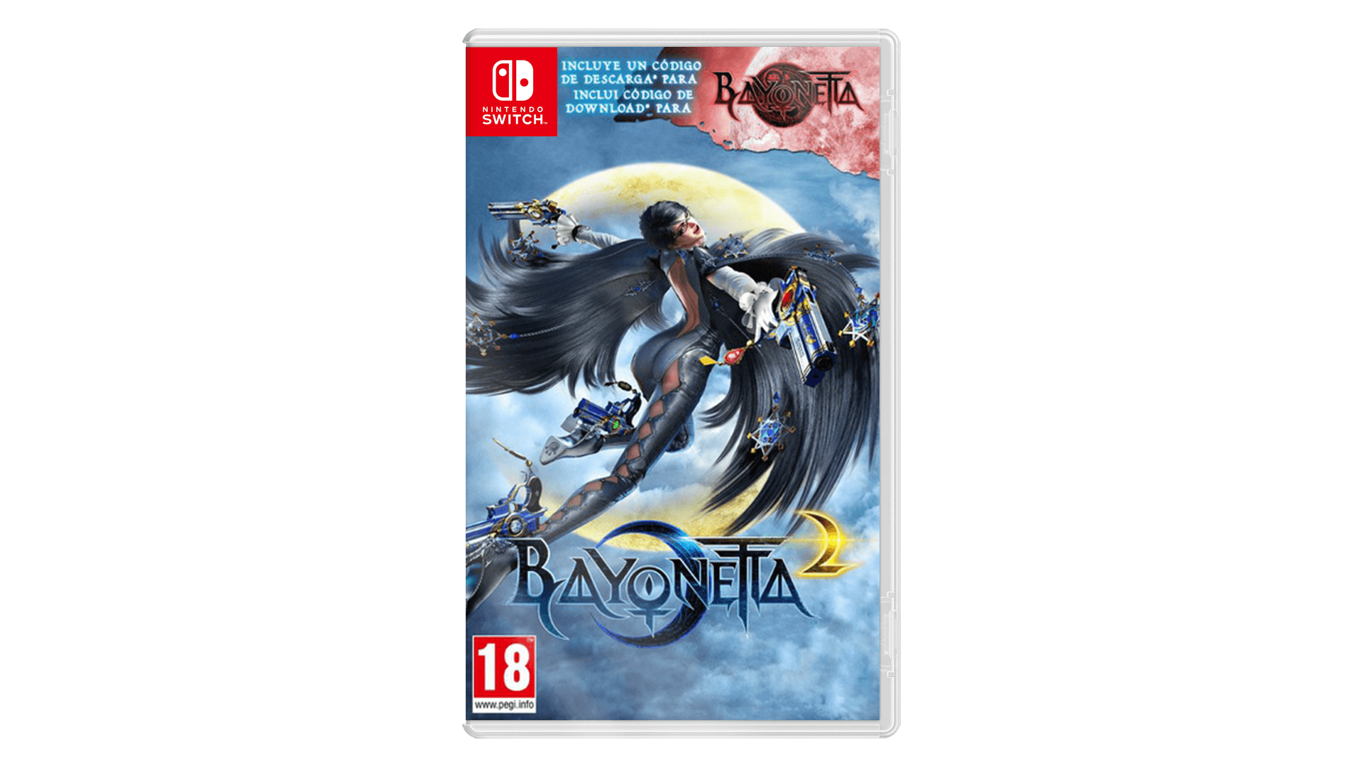 Bayonetta 2 (Includes Bayonetta) Nintendo switch game Action cover