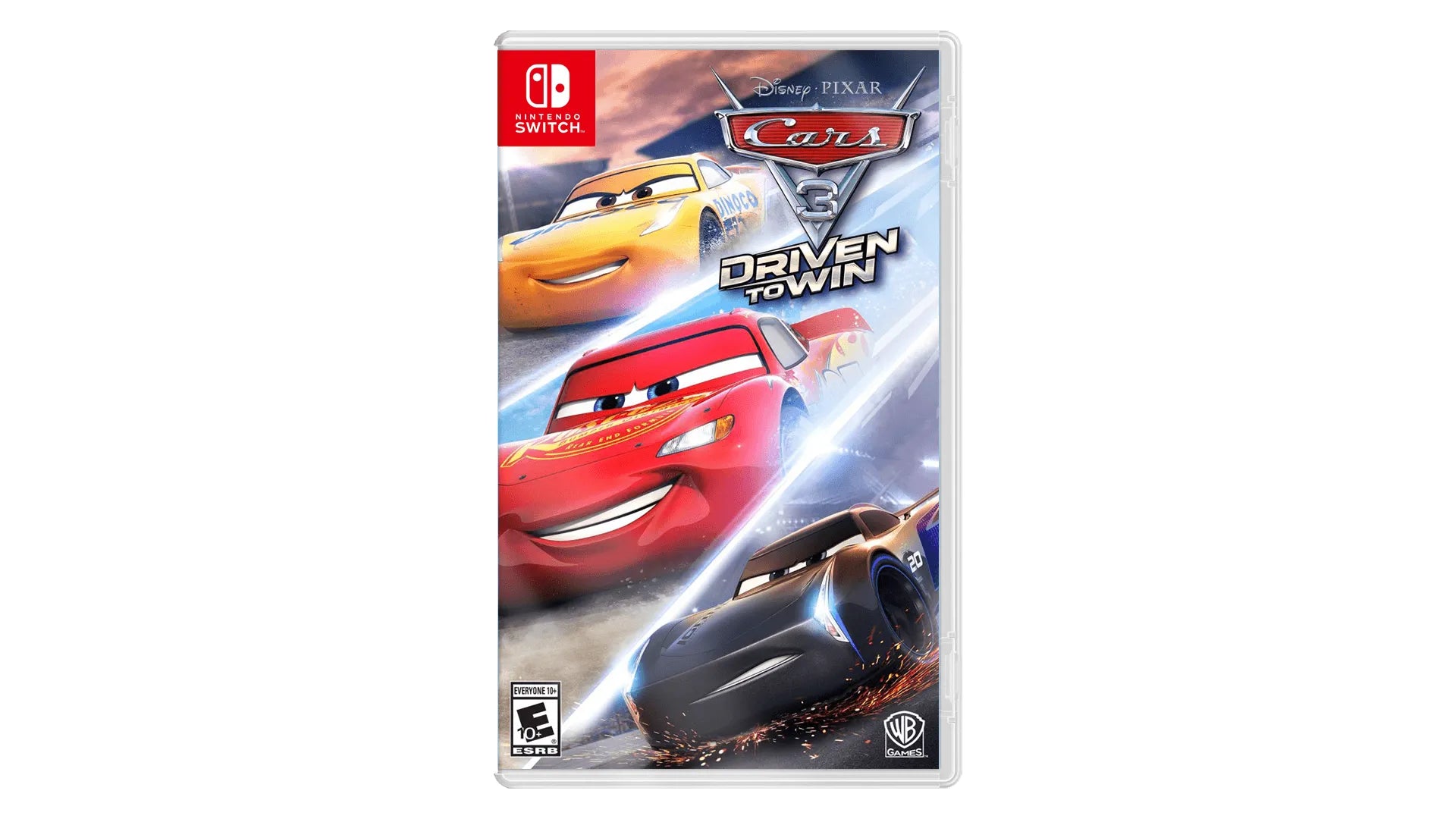 Cars 3: Driven to Win Nintendo switch game Action Racing cover