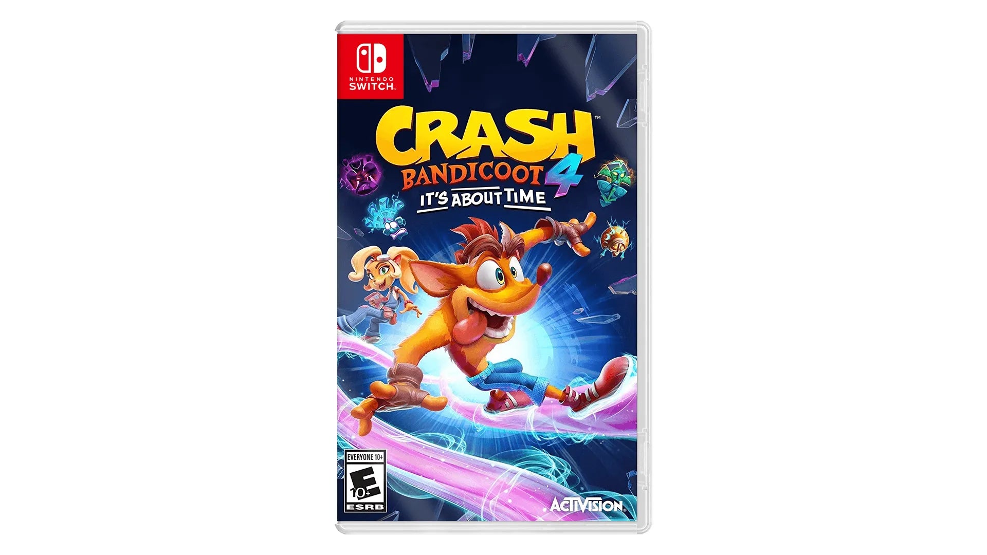 Crash Bandicoot 4: It's About Time Nintendo switch game Action cover