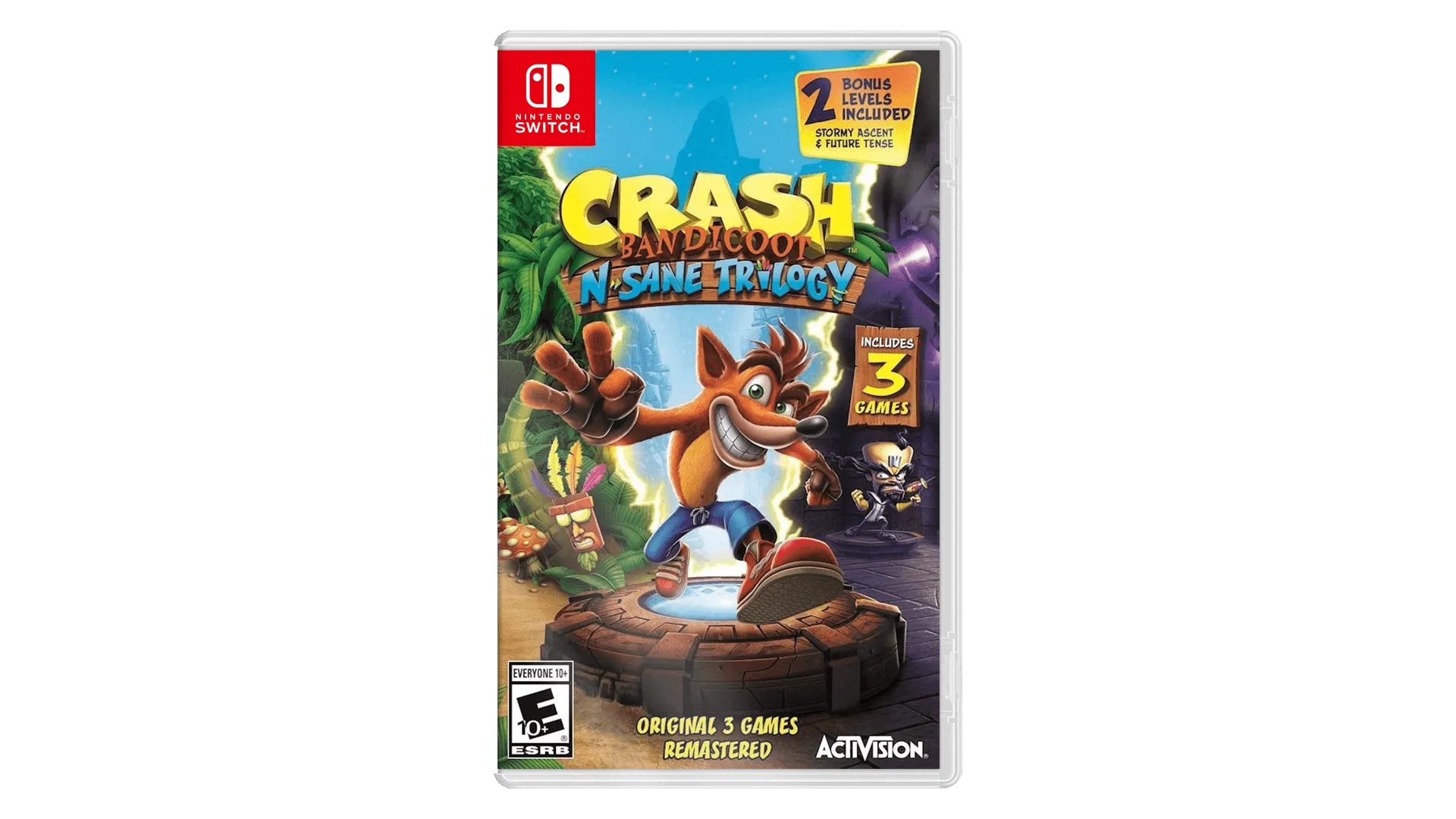 Crash Bandicoot N. Sane Trilogy Nintendo switch game Action cover