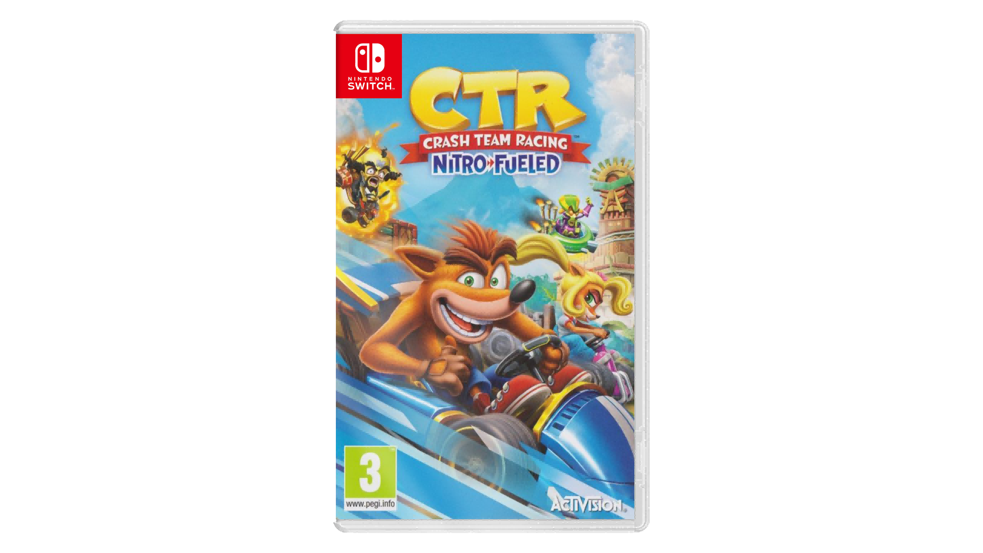 Crash Team Racing Nitro-Fueled Nintendo switch game Action, Racing cover
