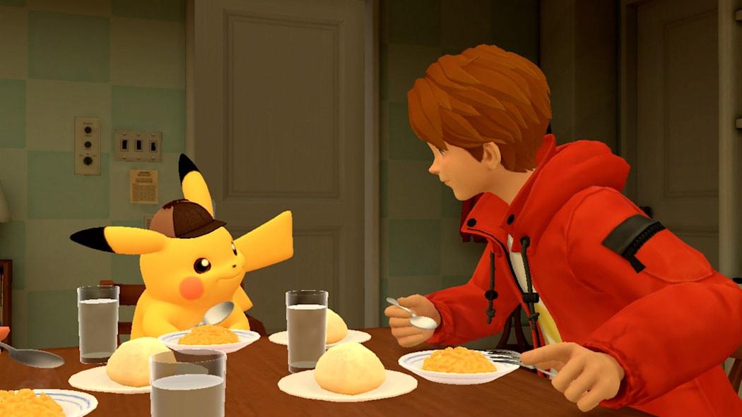 Detective Pikachu Returns Nintendo switch game Adventure images
