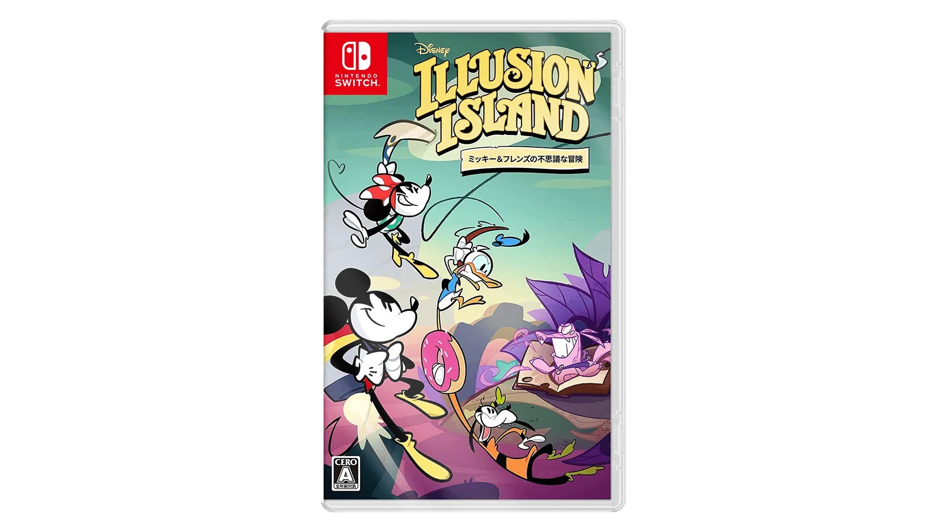 Disney Illusion Island Nintendo switch game Action,Adventure cover