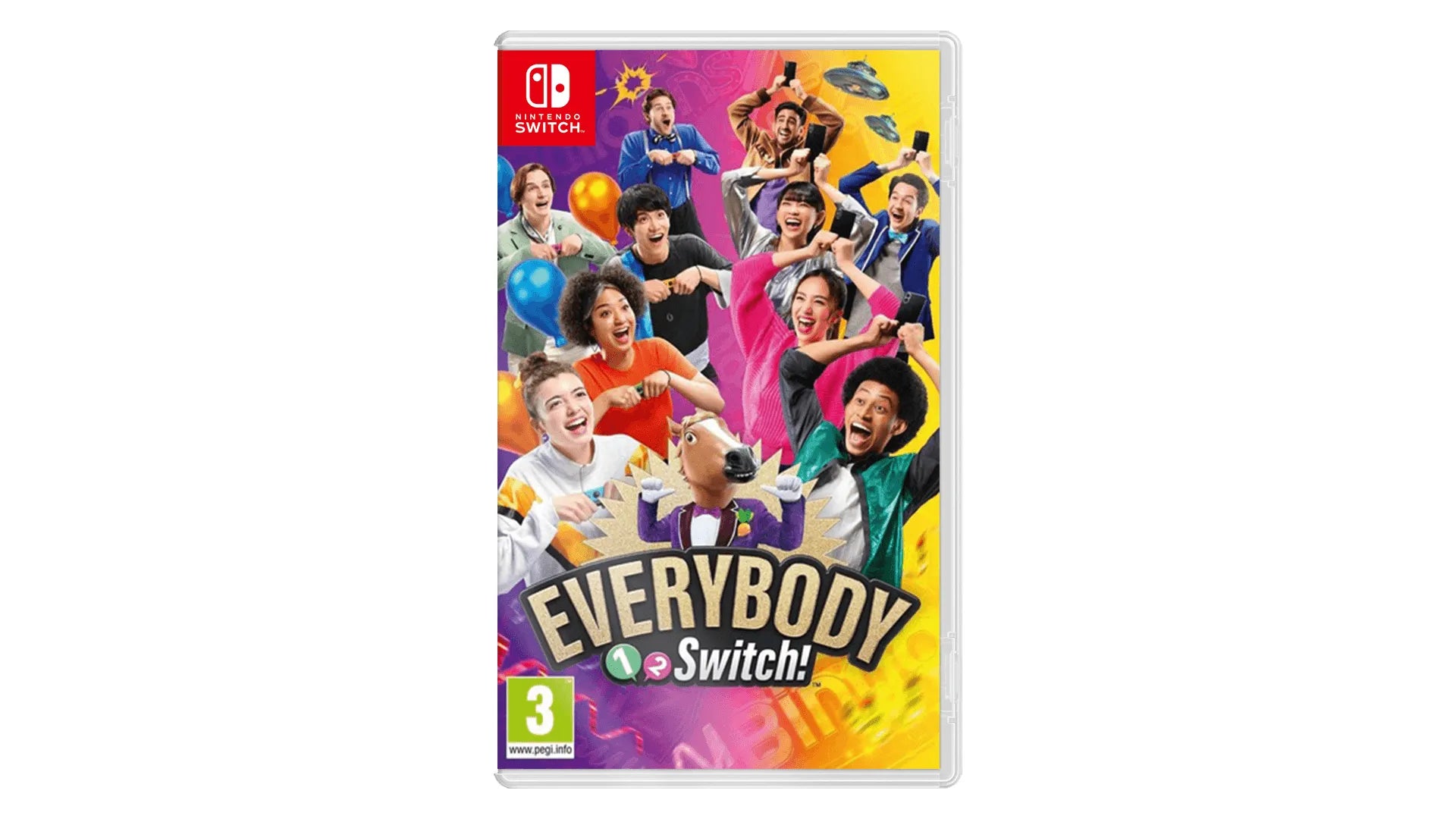 Everybody 1-2-Switch! Nintendo switch game Action Party cover