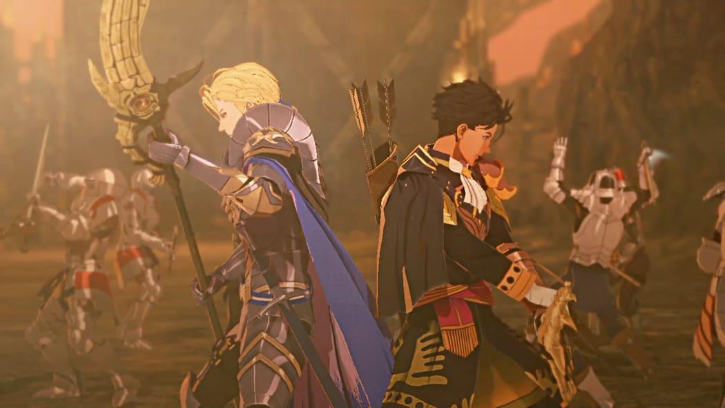 Fire Emblem Warriors Three Hopes Nintendo switch game Action,Strategy images