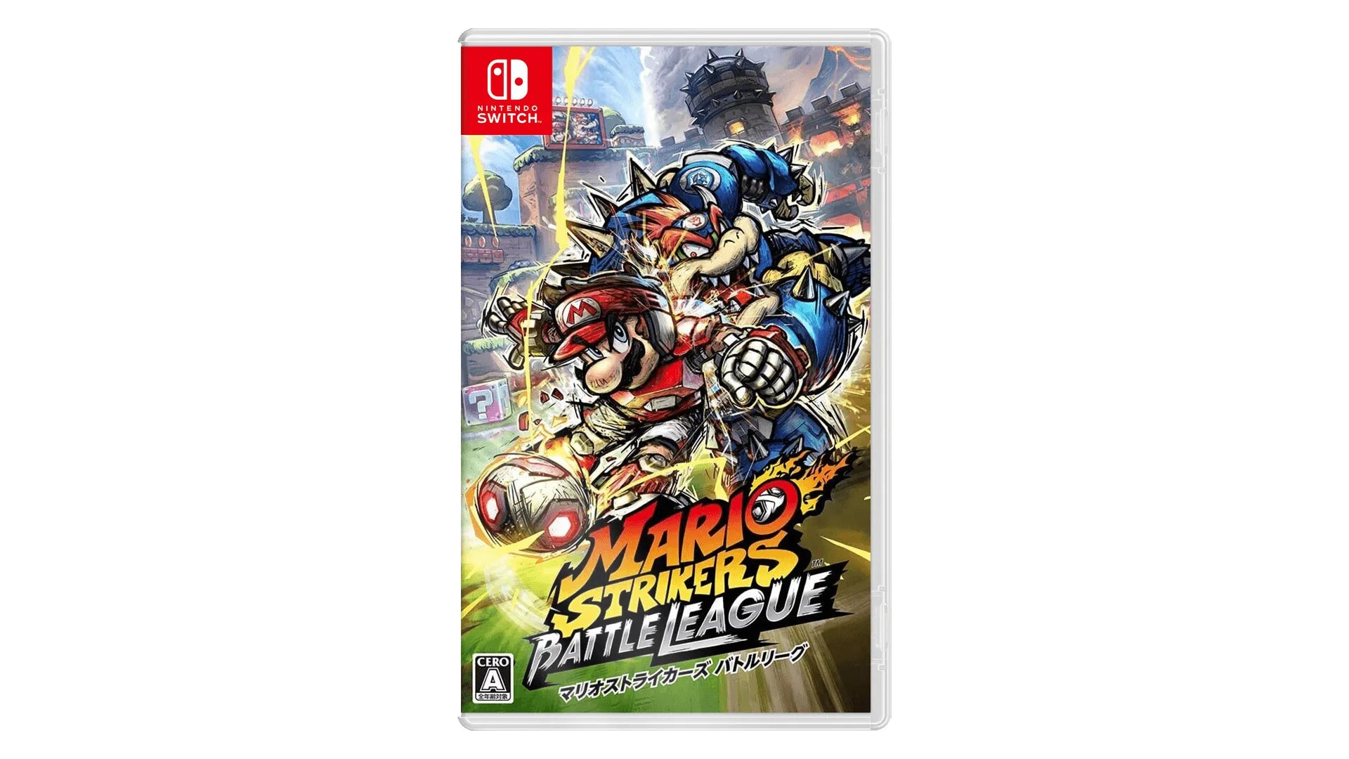 Mario Strikers: Battle League Nintendo switch game Action Sports cover