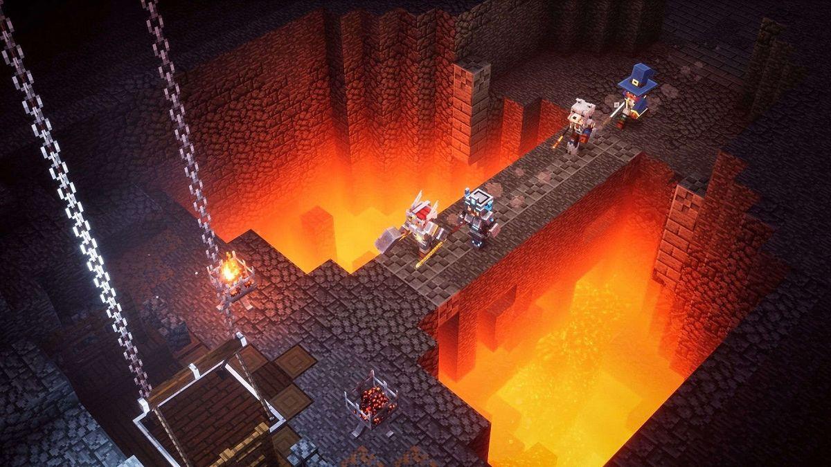 Minecraft Dungeons Nintendo switch game Action, Adventure, RPG images