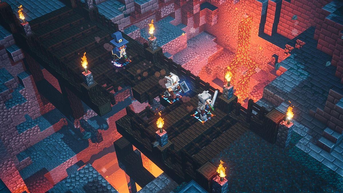 Minecraft Dungeons Nintendo switch game Action, Adventure, RPG images