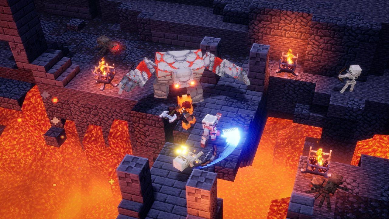 Minecraft Dungeons Ultimate Edition Nintendo switch game Action, Adventure, RPG images