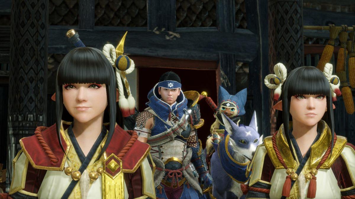 Monster Hunter: Rise Nintendo switch game Action images