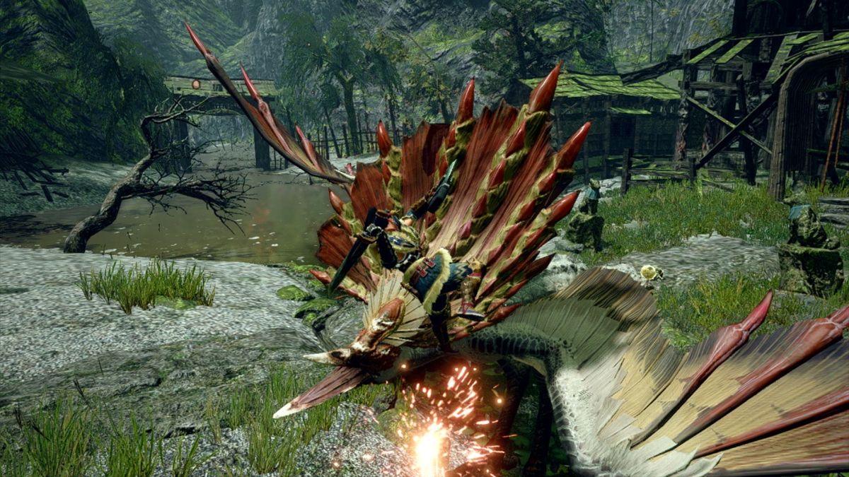 Monster Hunter: Rise Nintendo switch game Action images
