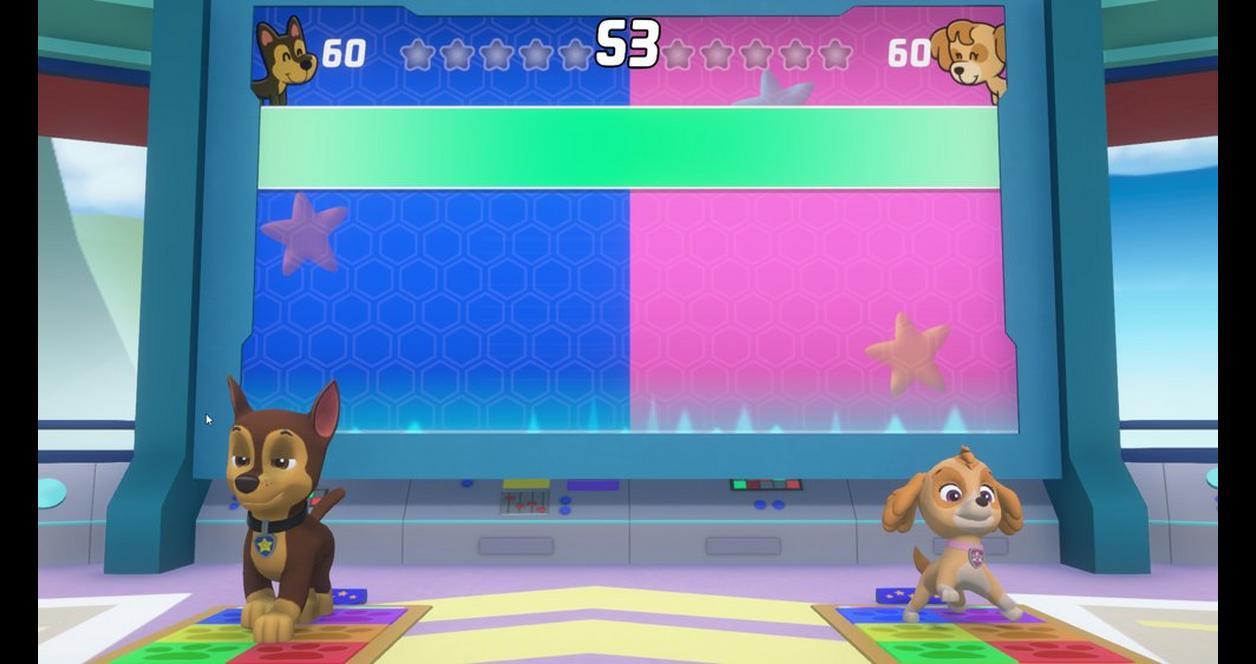 PAW Patrol Mighty Pups Save Adventure Bay Nintendo switch game Action images