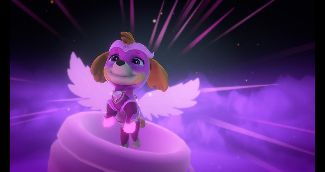PAW Patrol Mighty Pups Save Adventure Bay Nintendo switch game Action images