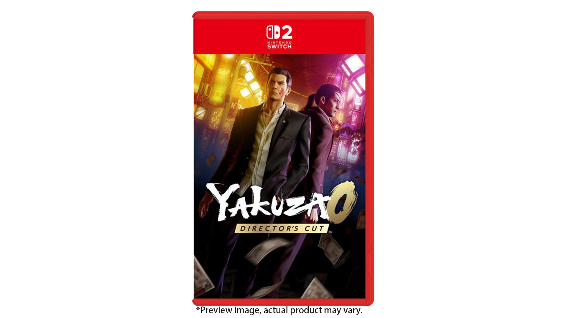Yakuza 0 Director's Cut Nintendo switch 2 game Action, Adventure, Fighting cover