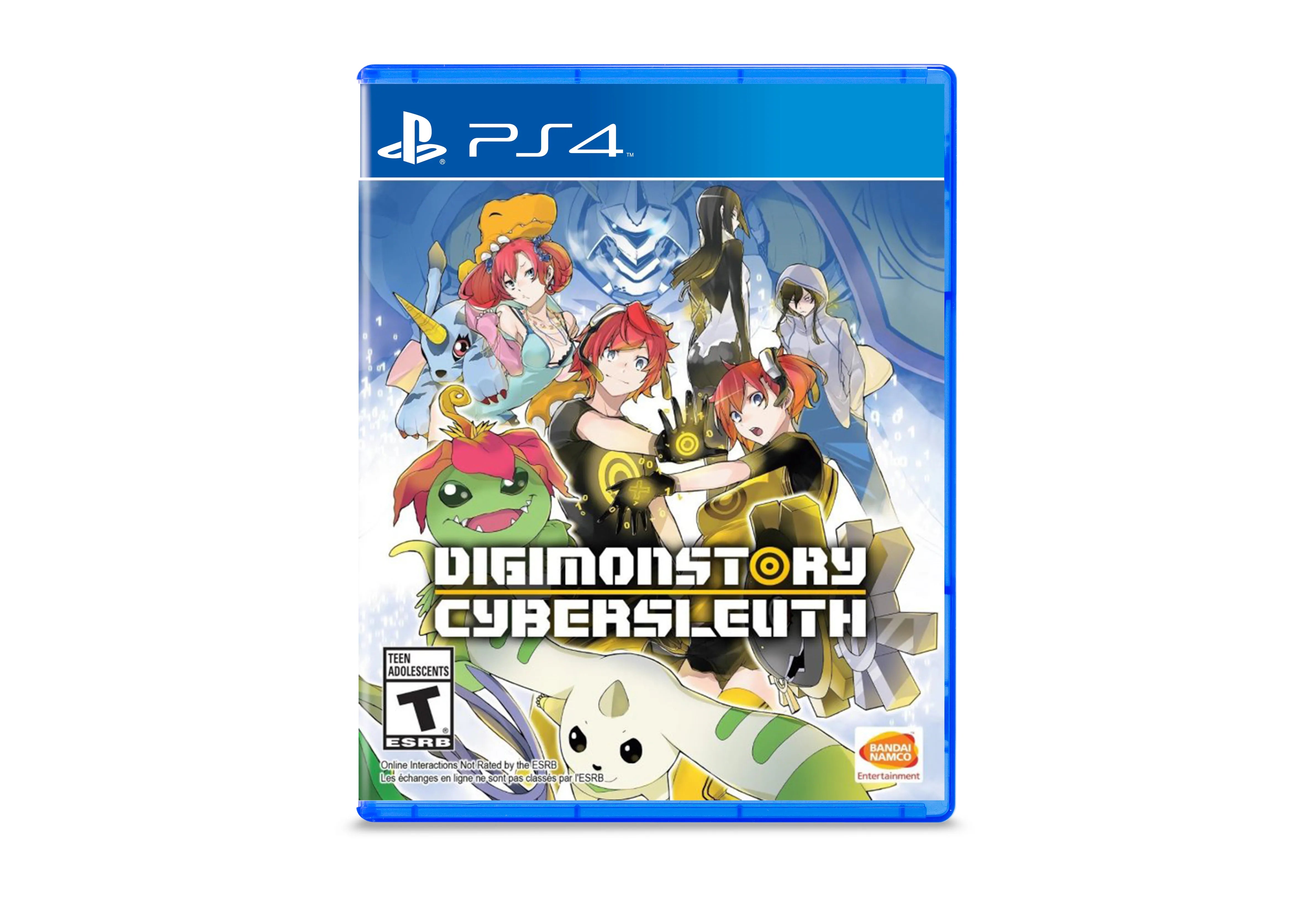 Digimon Story Cyber Sleuth Playstation 4 game Role Playing Games cover