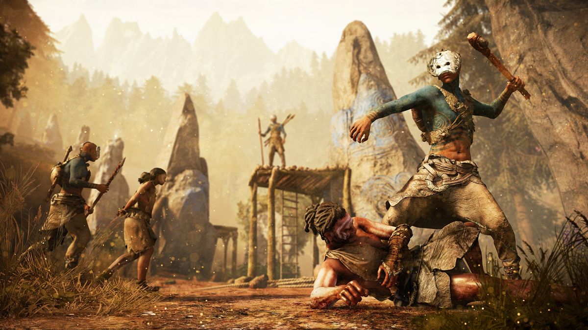 Far Cry Primal Playstation 4 game Adventure, Action, Shooter images