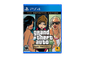 Grand Theft Auto The Trilogy The Definitive Edition Playstation 4 game Action cover