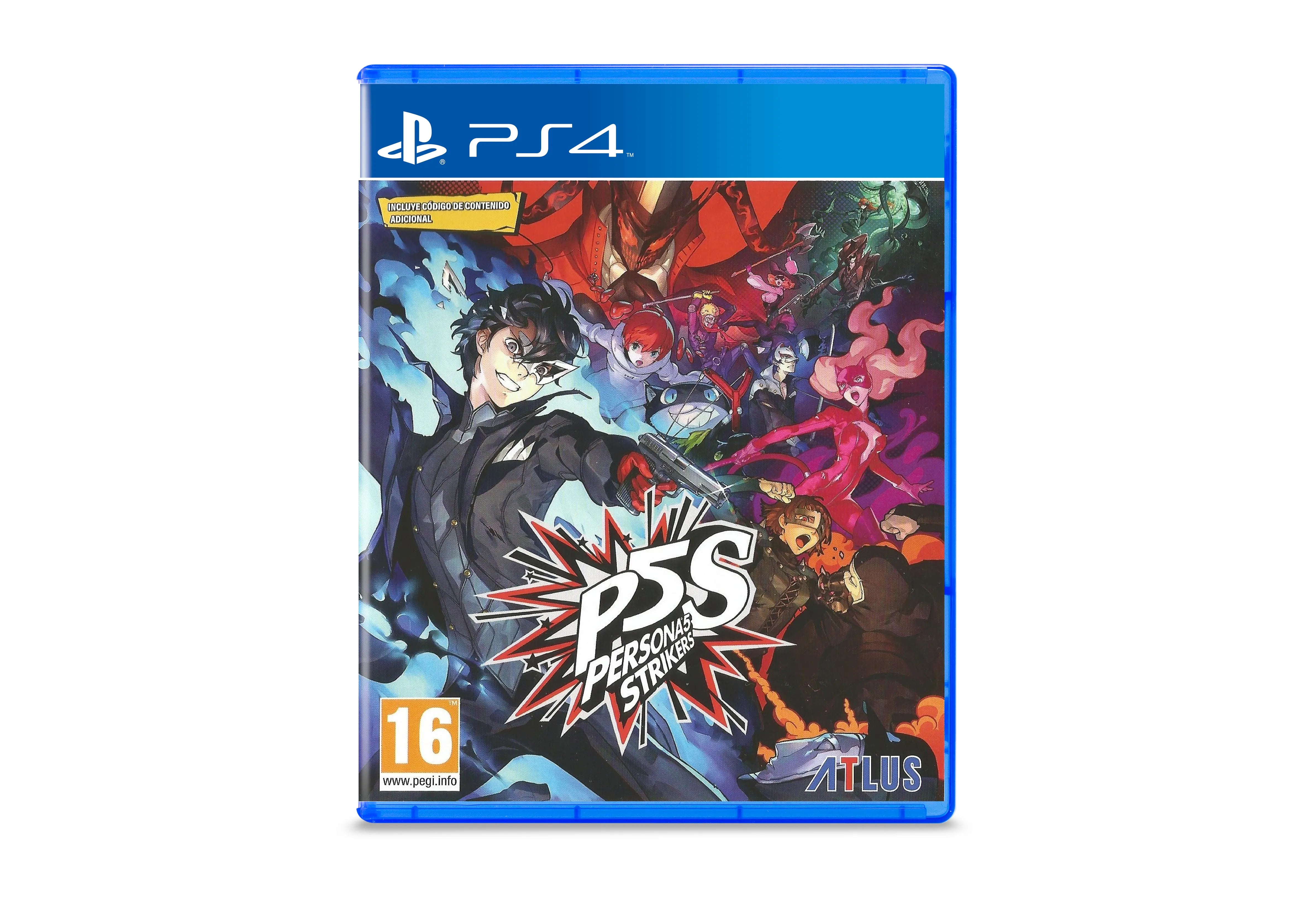 Persona 5 Strikers Playstation 4 game Action cover