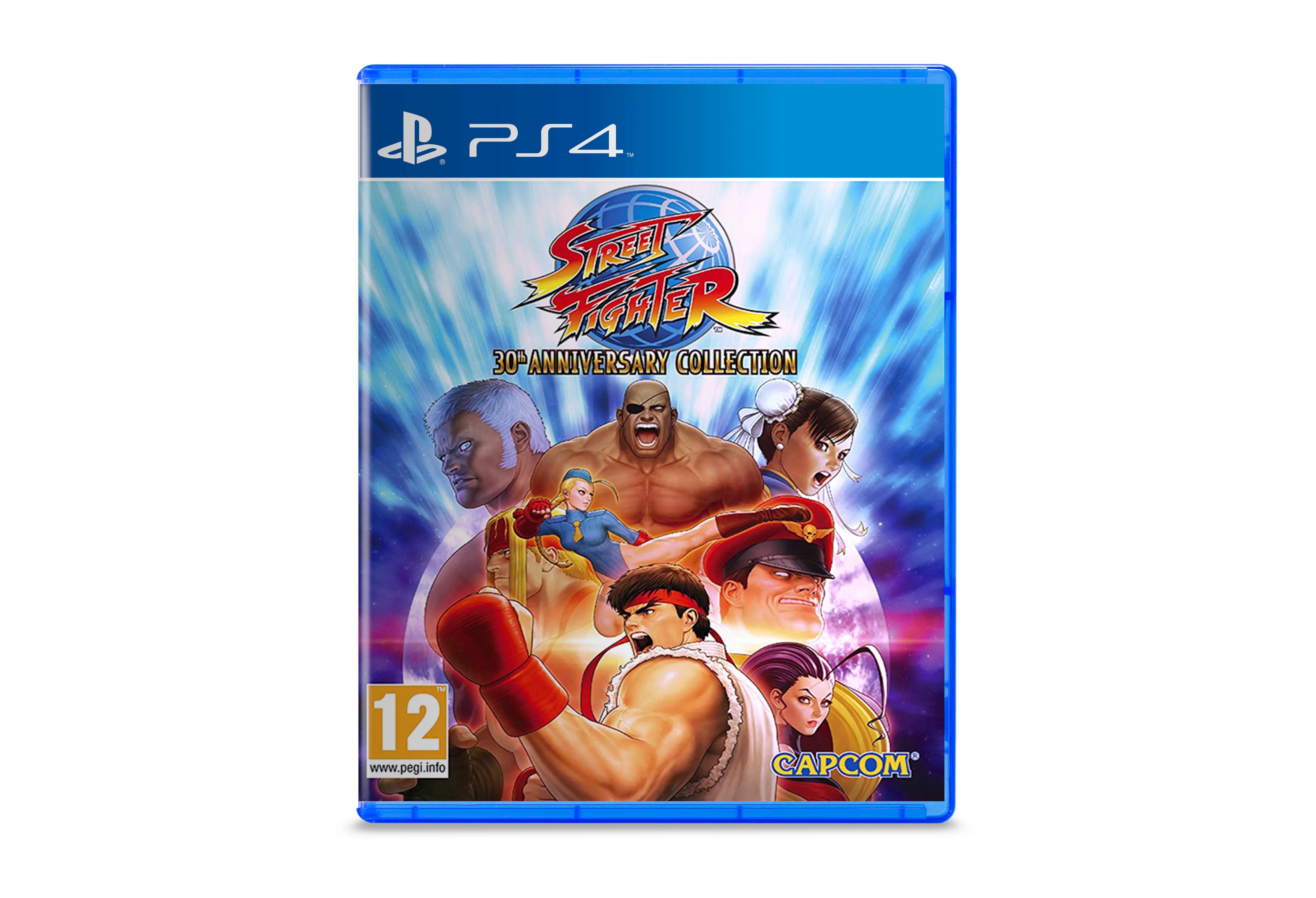 Street Fighter 30th Anniversary Collection Playstation 4 game Arcade, Fighting cover