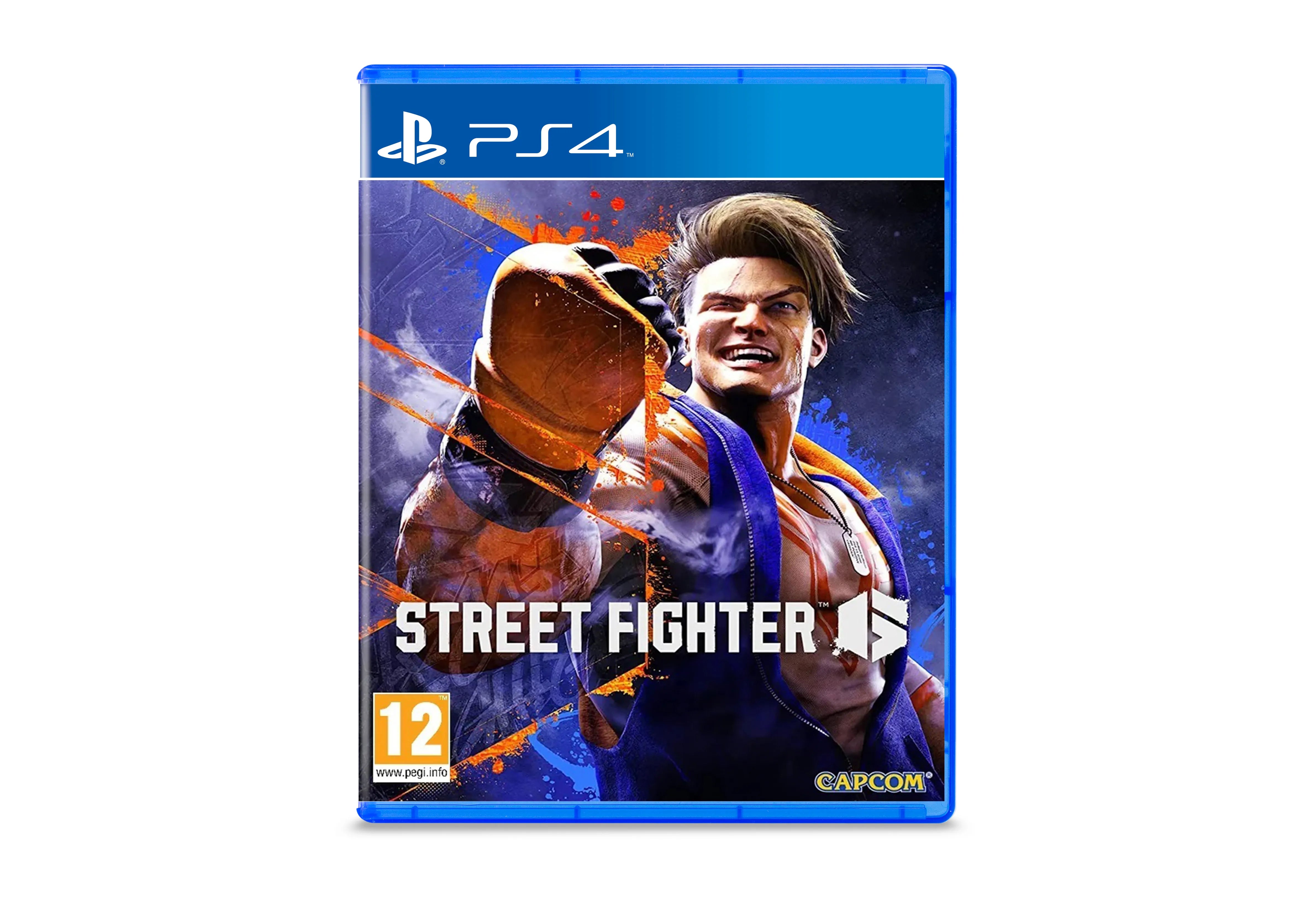 Street Fighter 6 Playstation 4 game Fighting cover