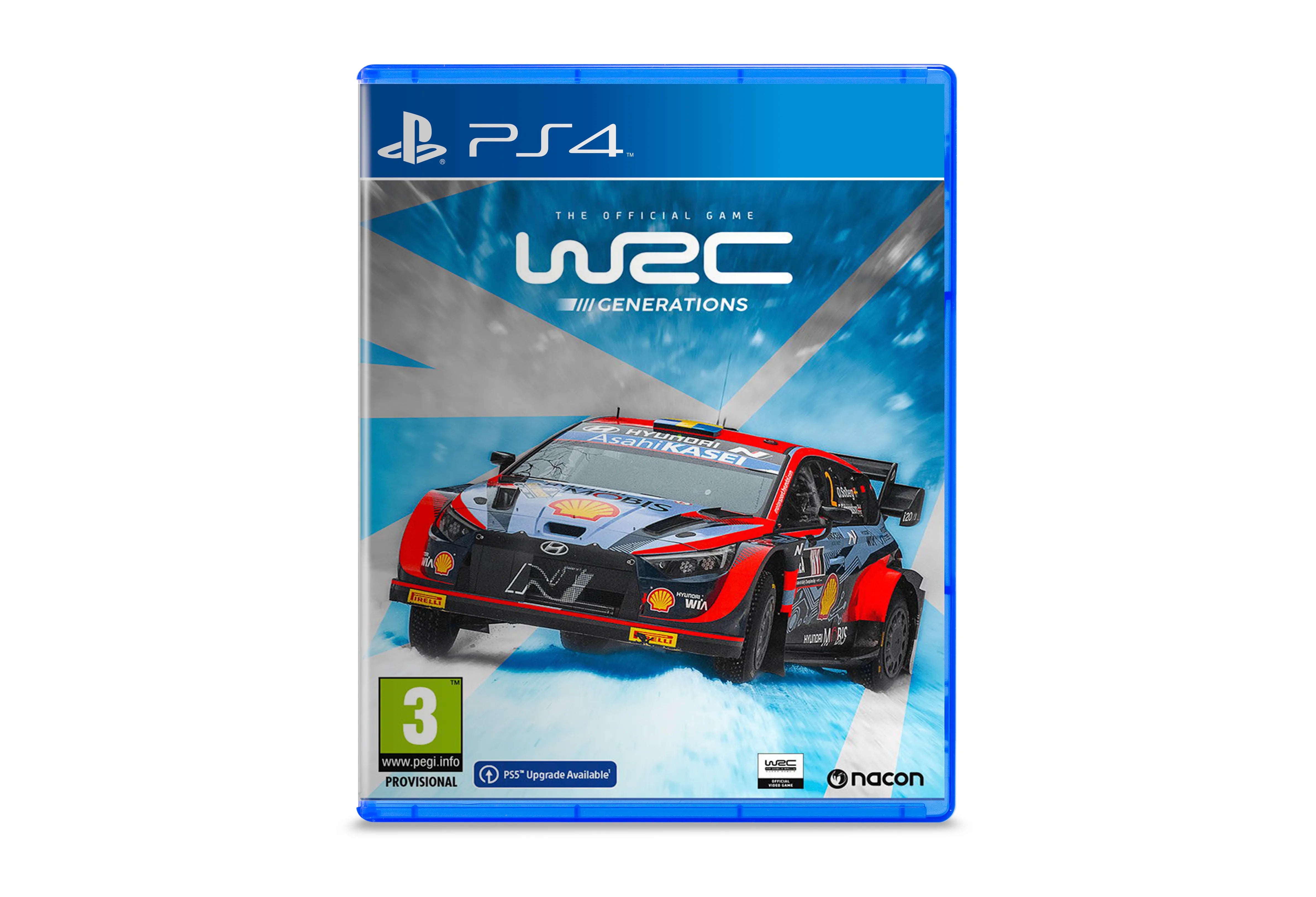 WRC Generations Playstation 4 game Simulation, Driving/Racing cover