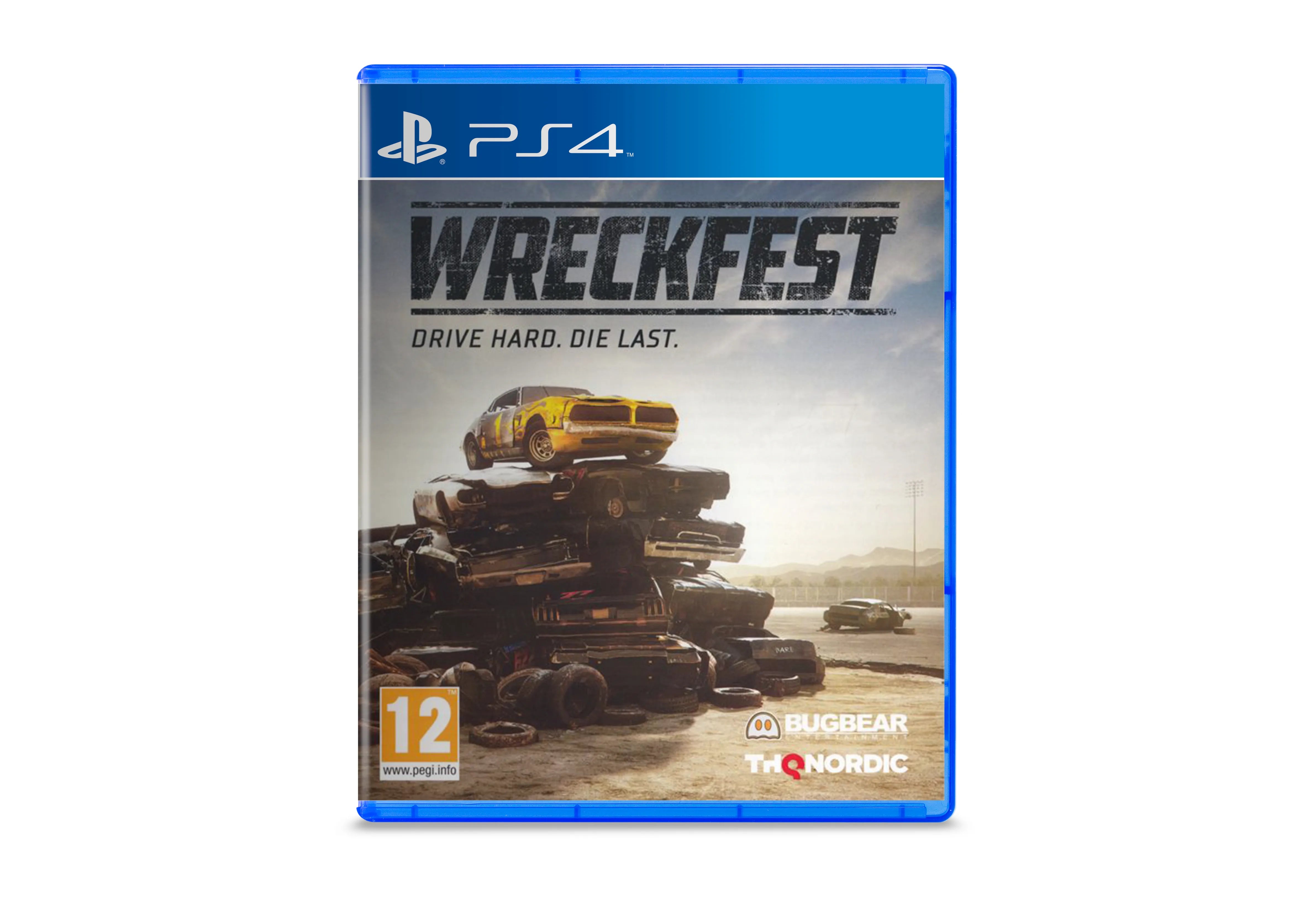Wreckfest Playstation 4 game Sport, Simulation, Driving/Racing cover