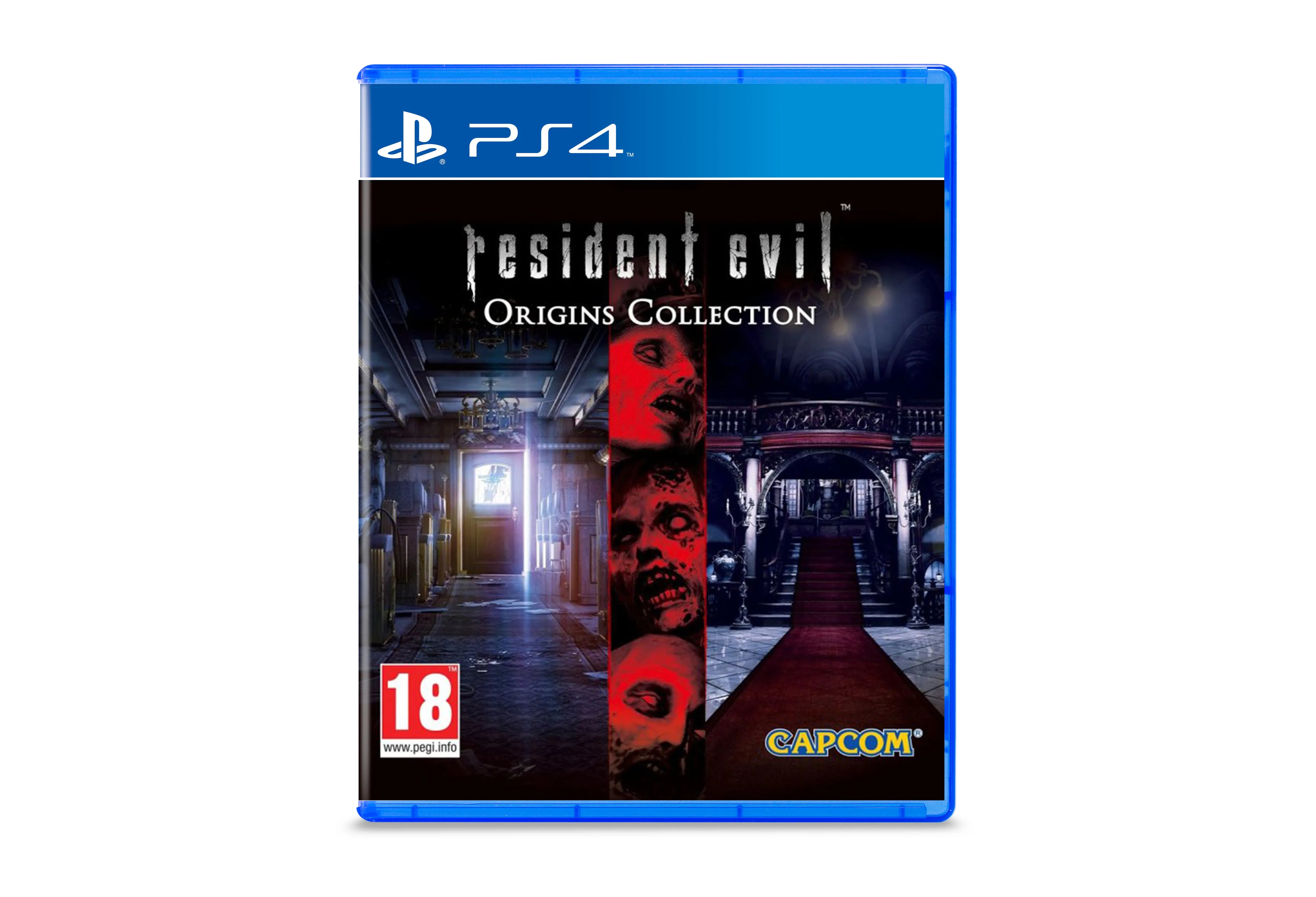 resident evil origins collection Playstation 4 game Action, Horror, Adventure cover