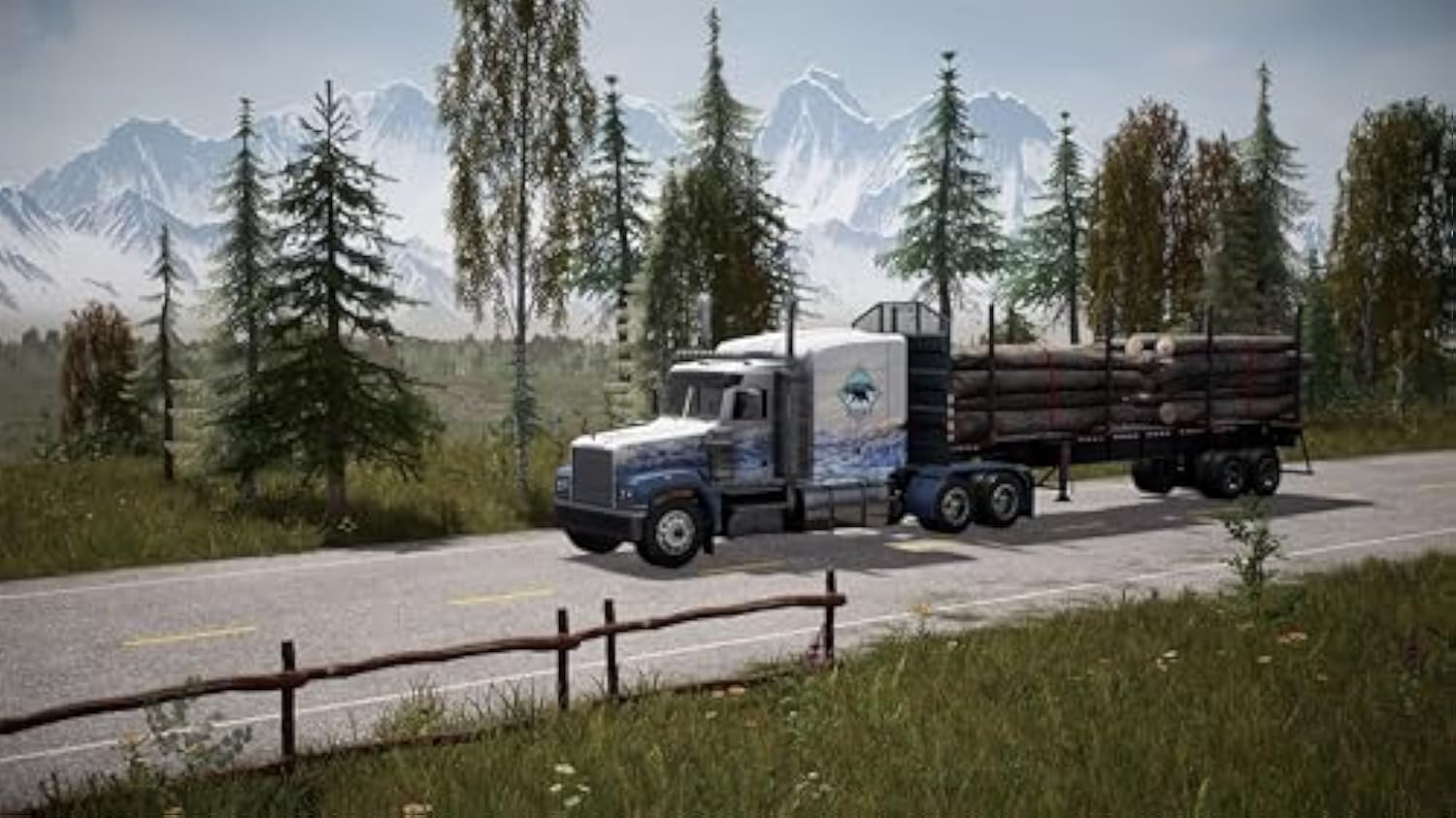 Alaskan Road Truckers: Highway Edition Playstation 5 game Simulation, Driving/Racing images