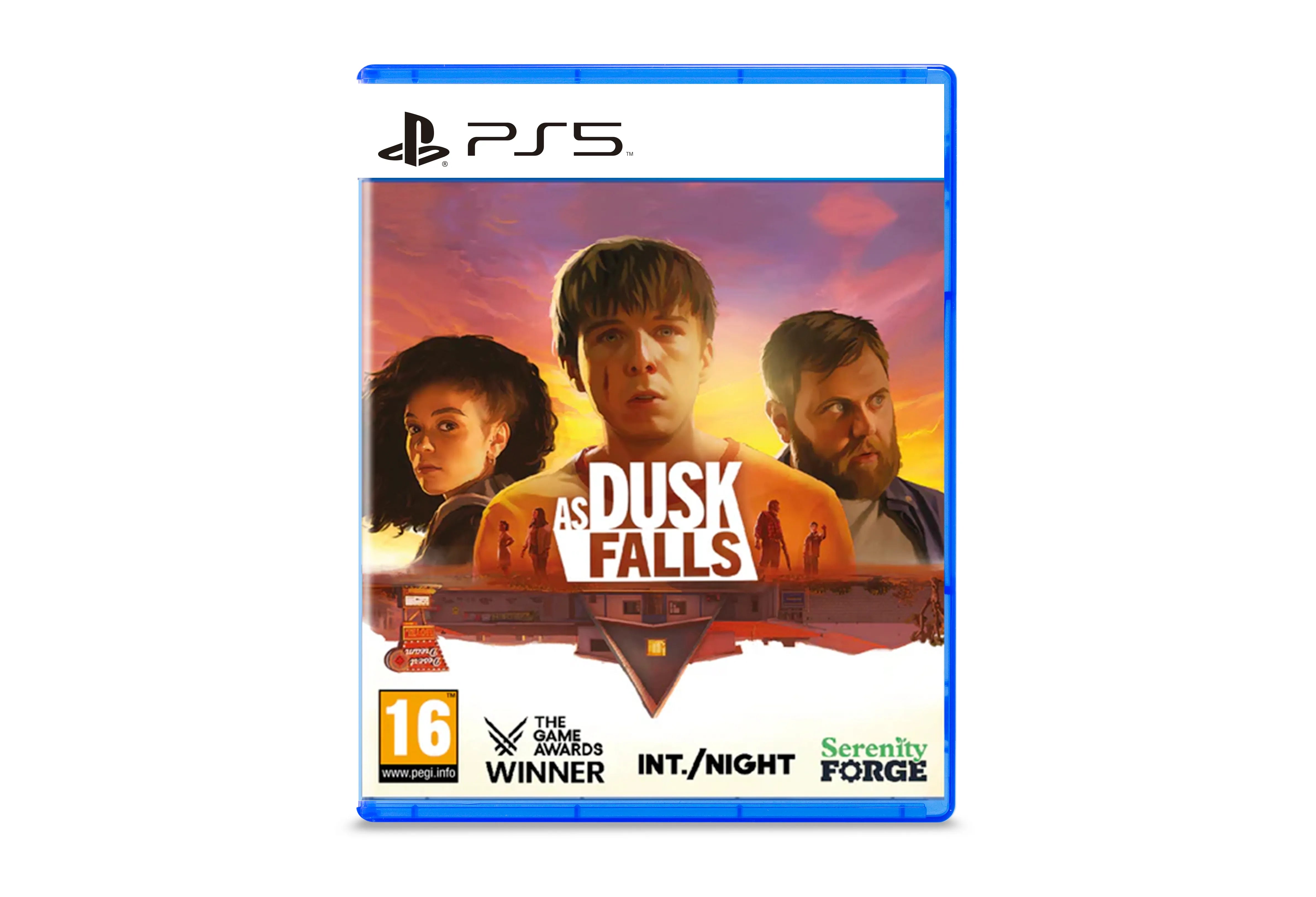 As Dusk Falls Playstation 5 game Unique, Adventure, Casual cover