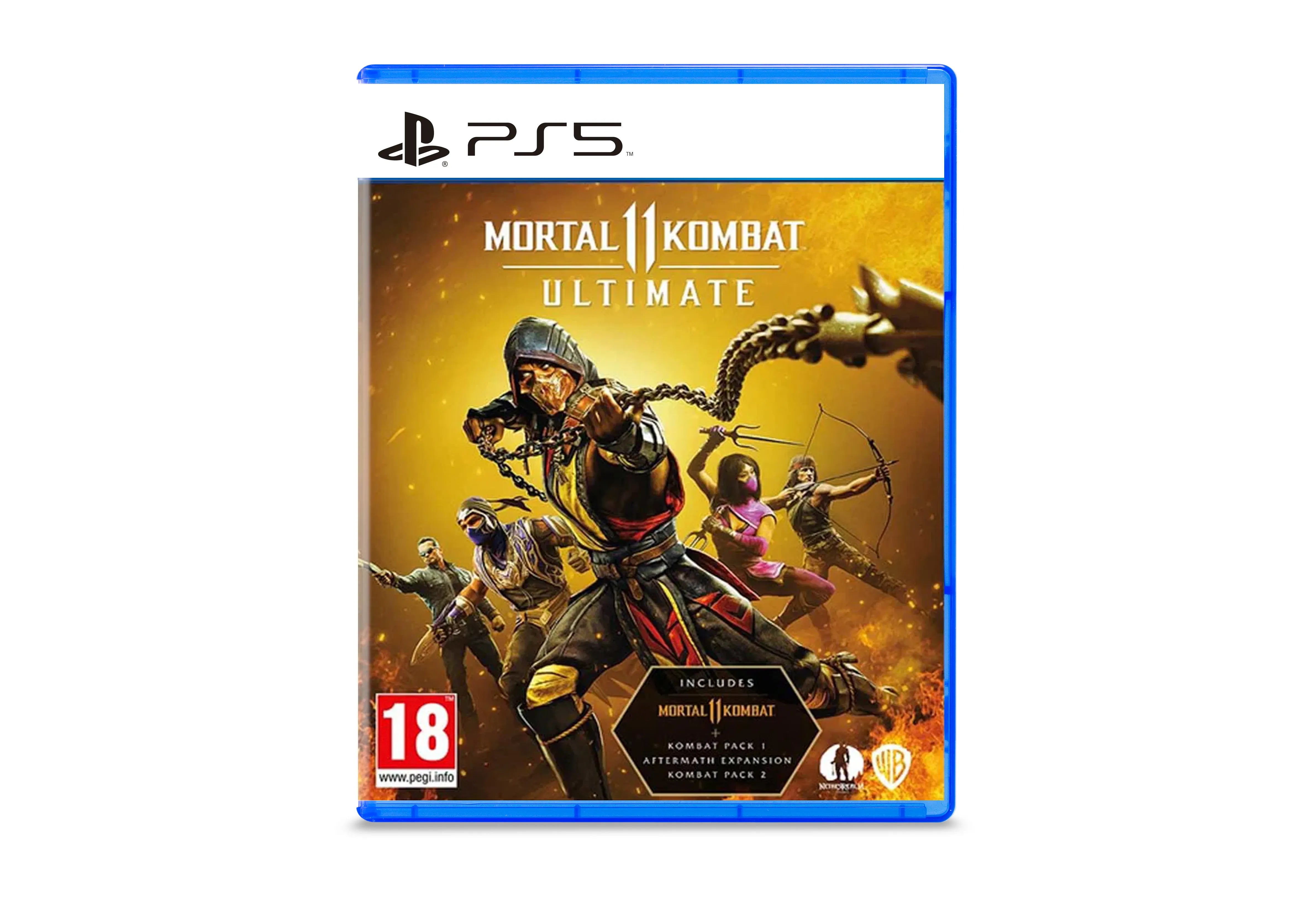 Mortal Kombat 11 Ultimate Playstation 5 game Fighting cover