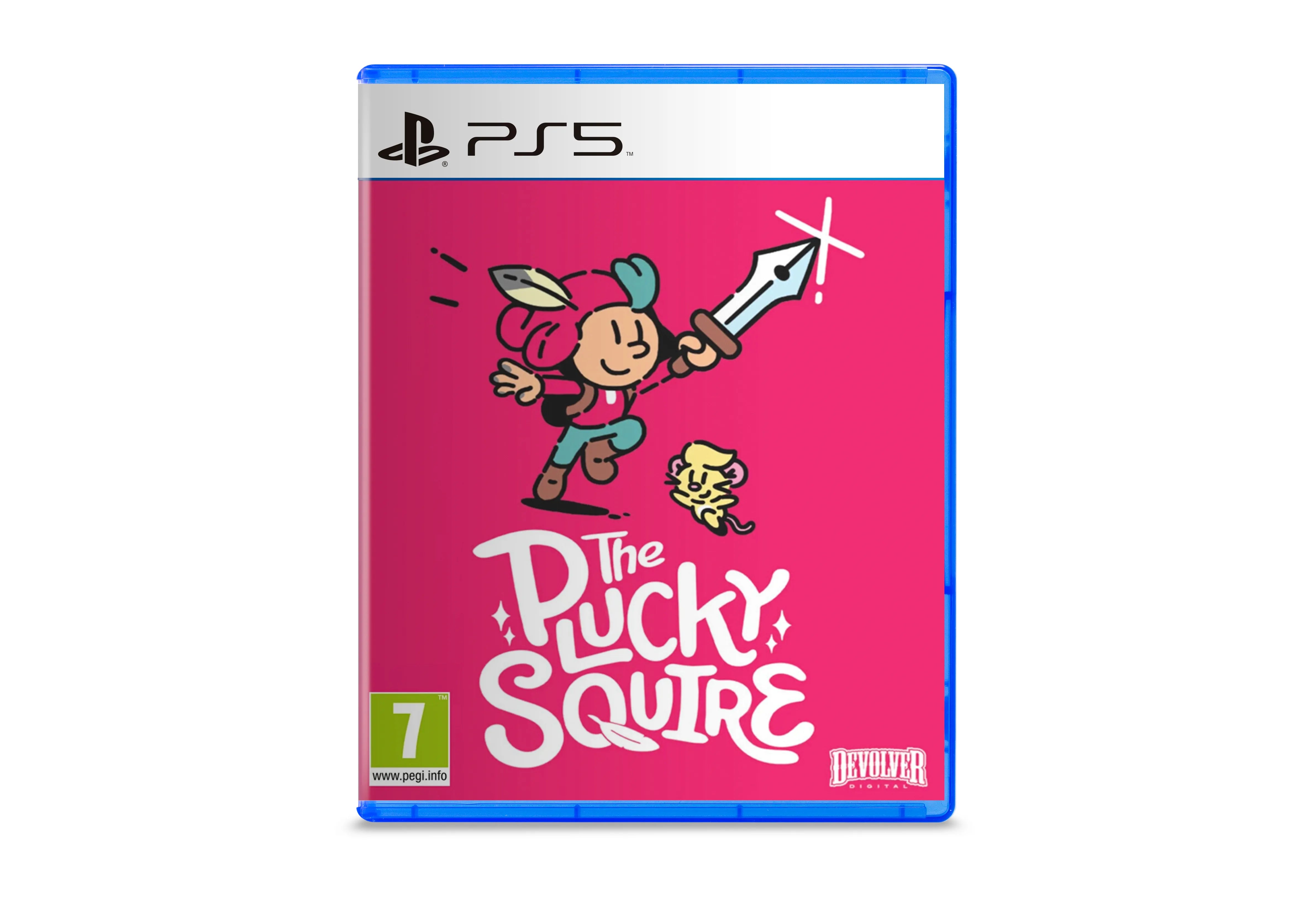 The Plucky Squire Playstation 5 game Action, Adventure cover