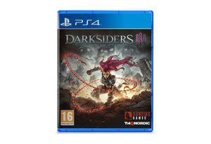Darksiders III playstation 4 game Action, Role Playing Games cover