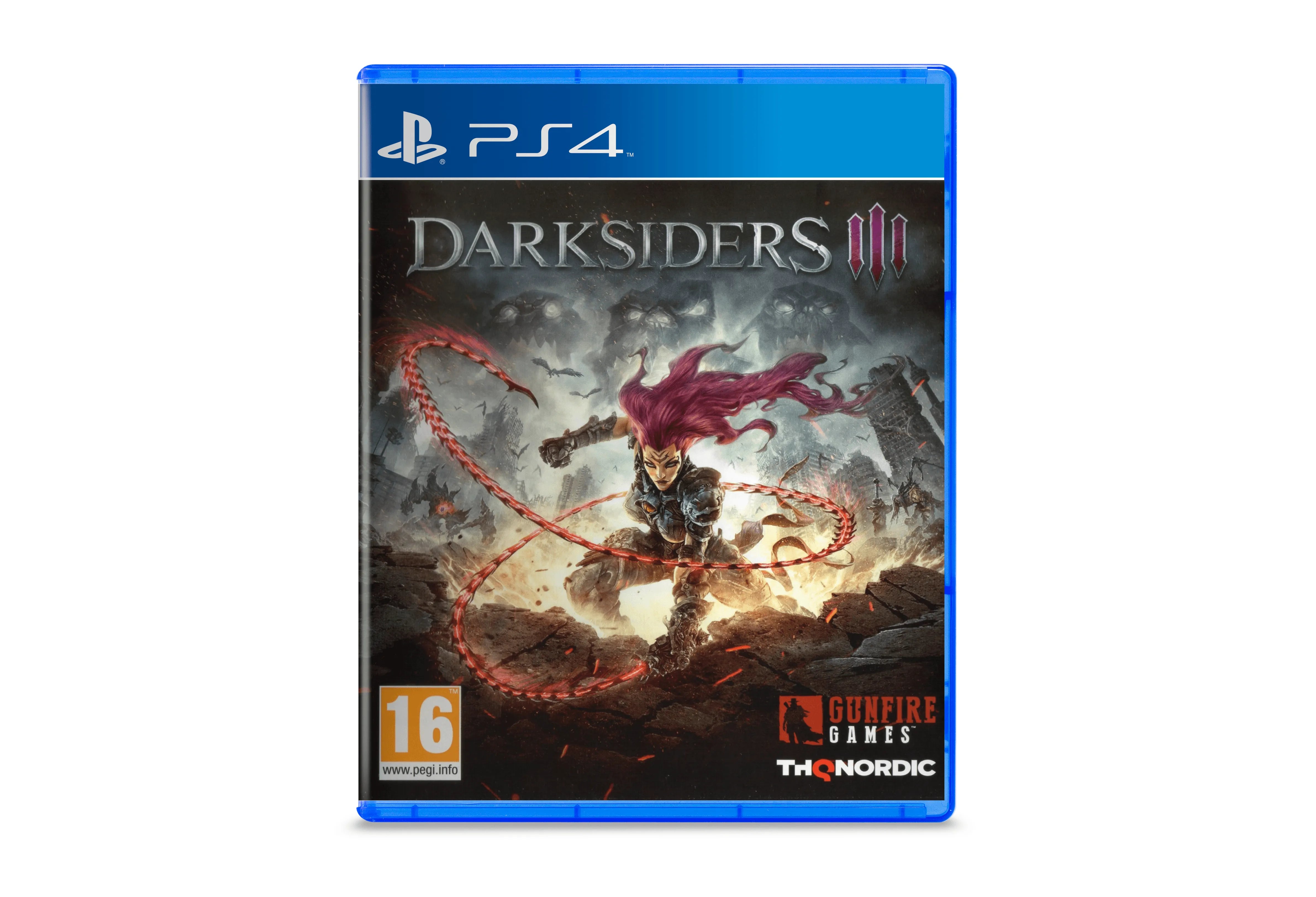 Darksiders III playstation 4 game Action, Role Playing Games cover