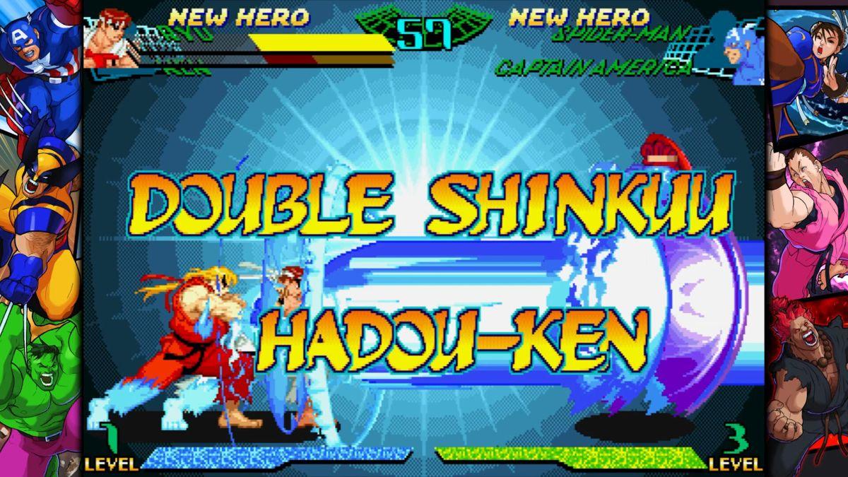 MARVEL vs. CAPCOM Fighting Collection Arcade Classics playstation 4 game Action images