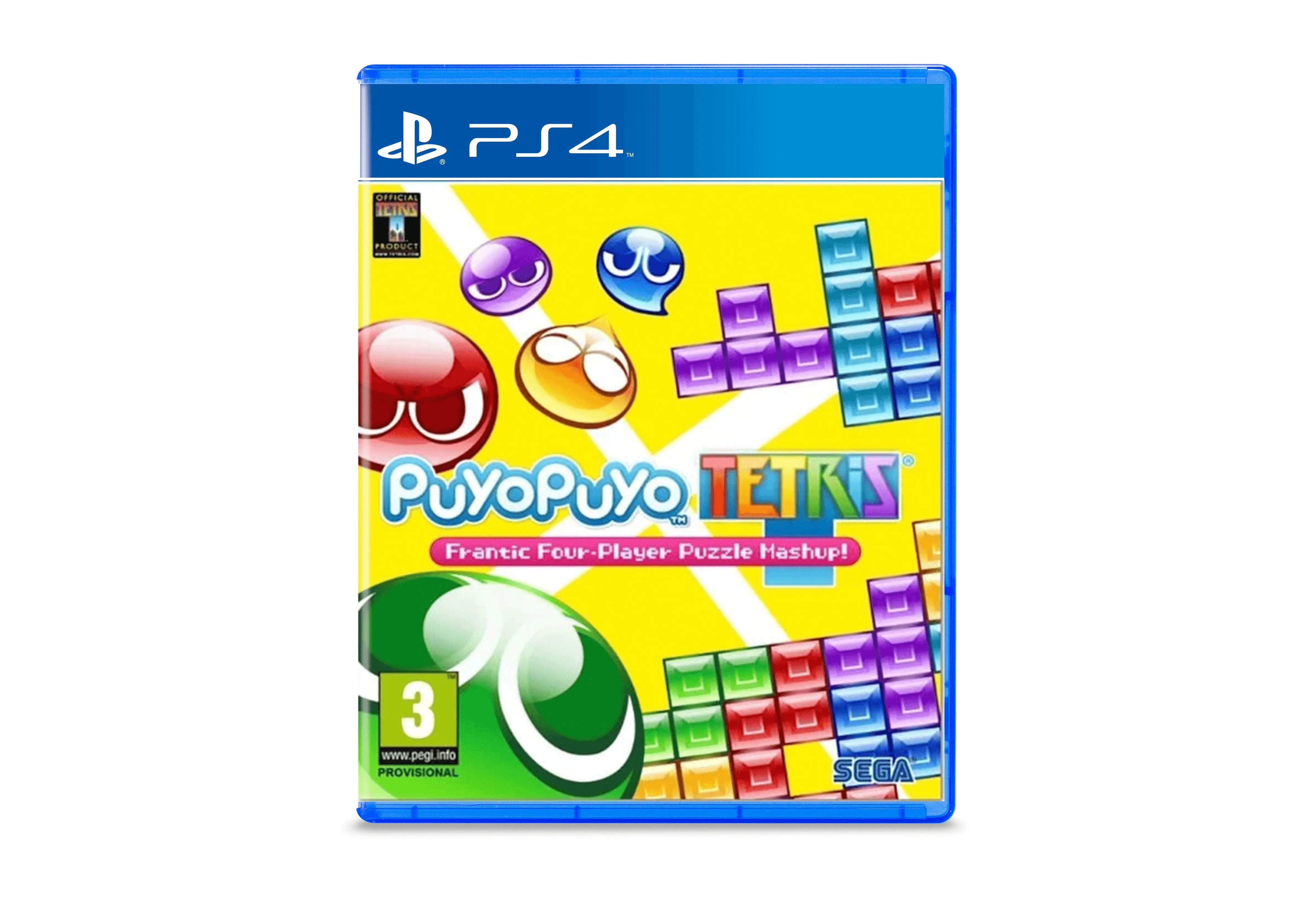 Puyo Puyo Tetris playstation 4 game Arcade, Casual, Puzzle cover