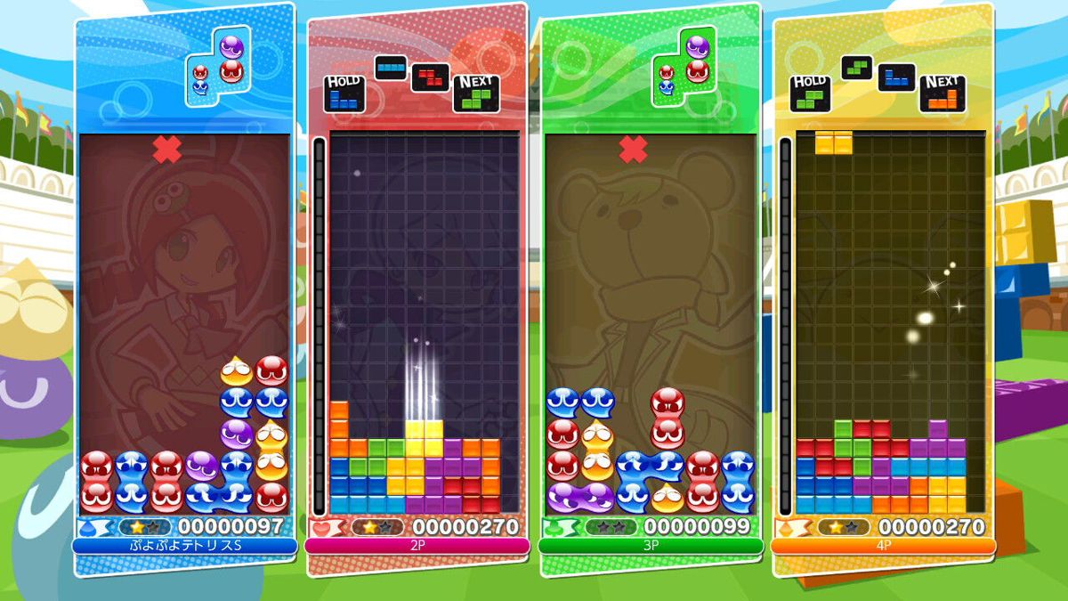 Puyo Puyo Tetris Nintendo switch game Action,Puzzle images