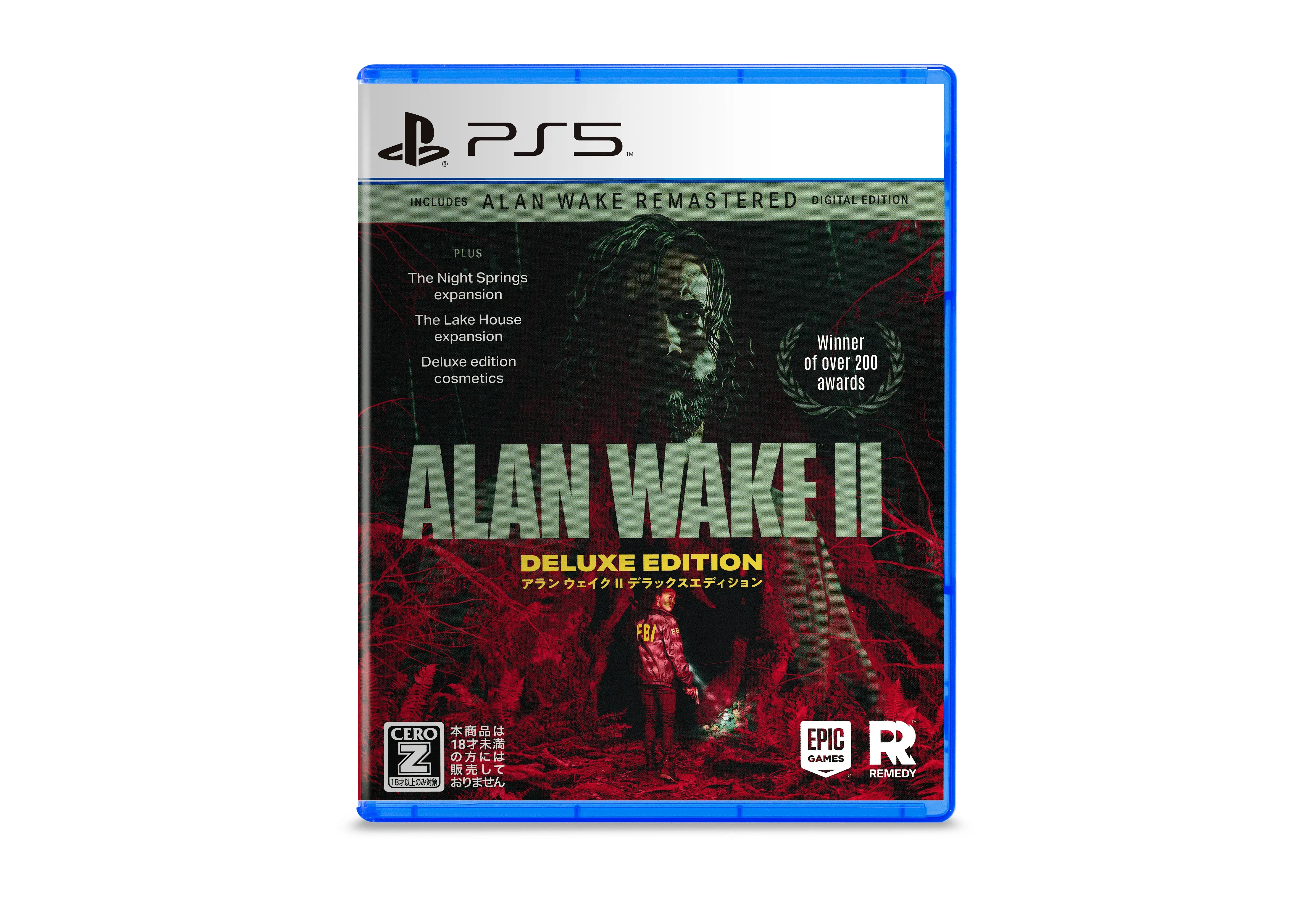 Alan Wake 2 game playstation 5 Adventure cover